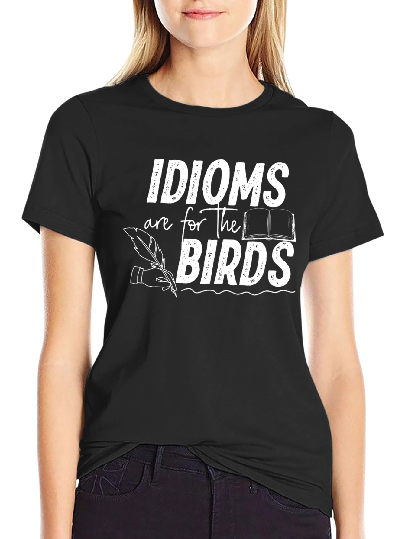 Idioms Are For The Birds Graphic Tee