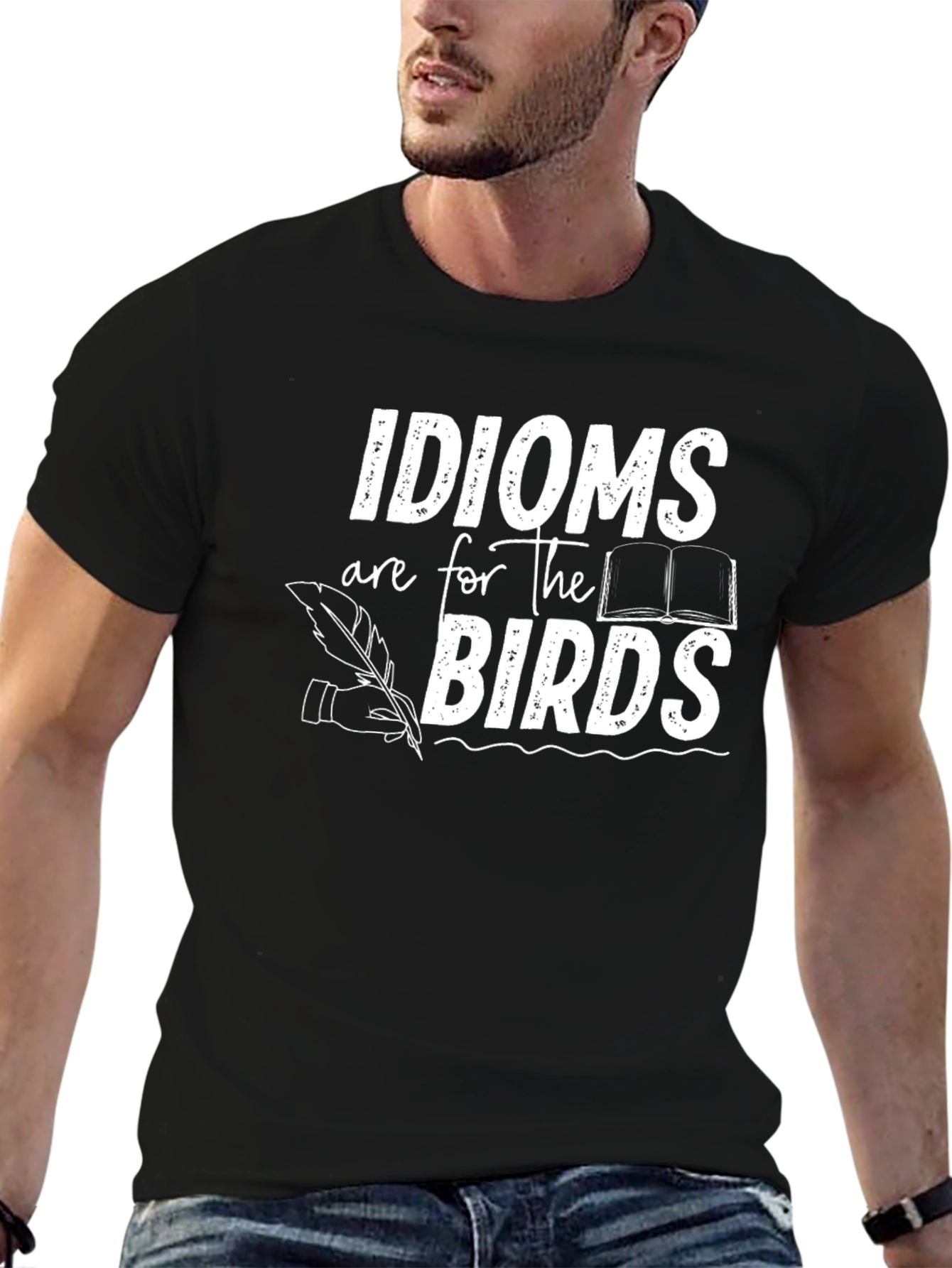 Idioms Are For The Birds Graphic Tee