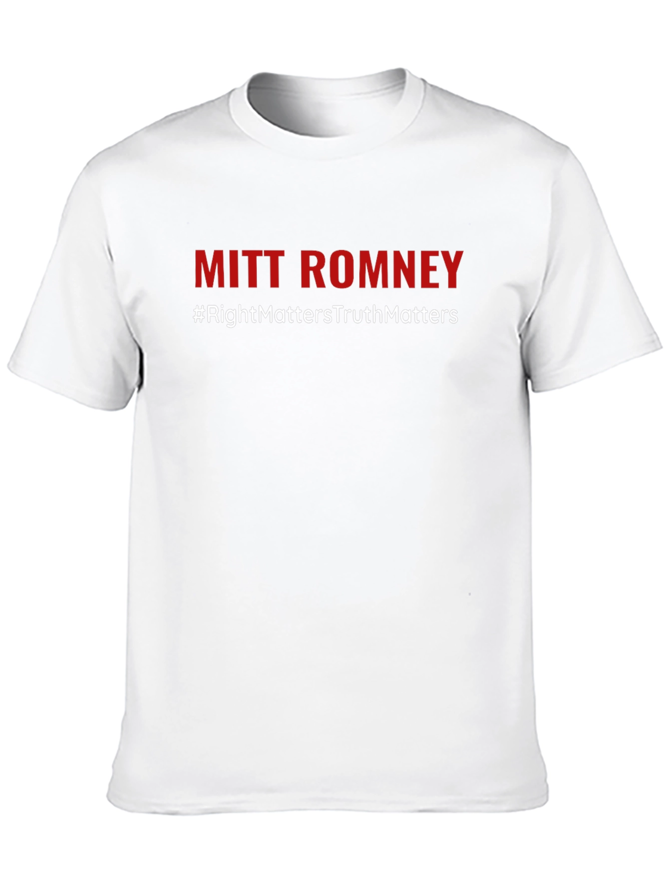 Mitt Romney #RightMattersTruthMatters Graphic Tee
