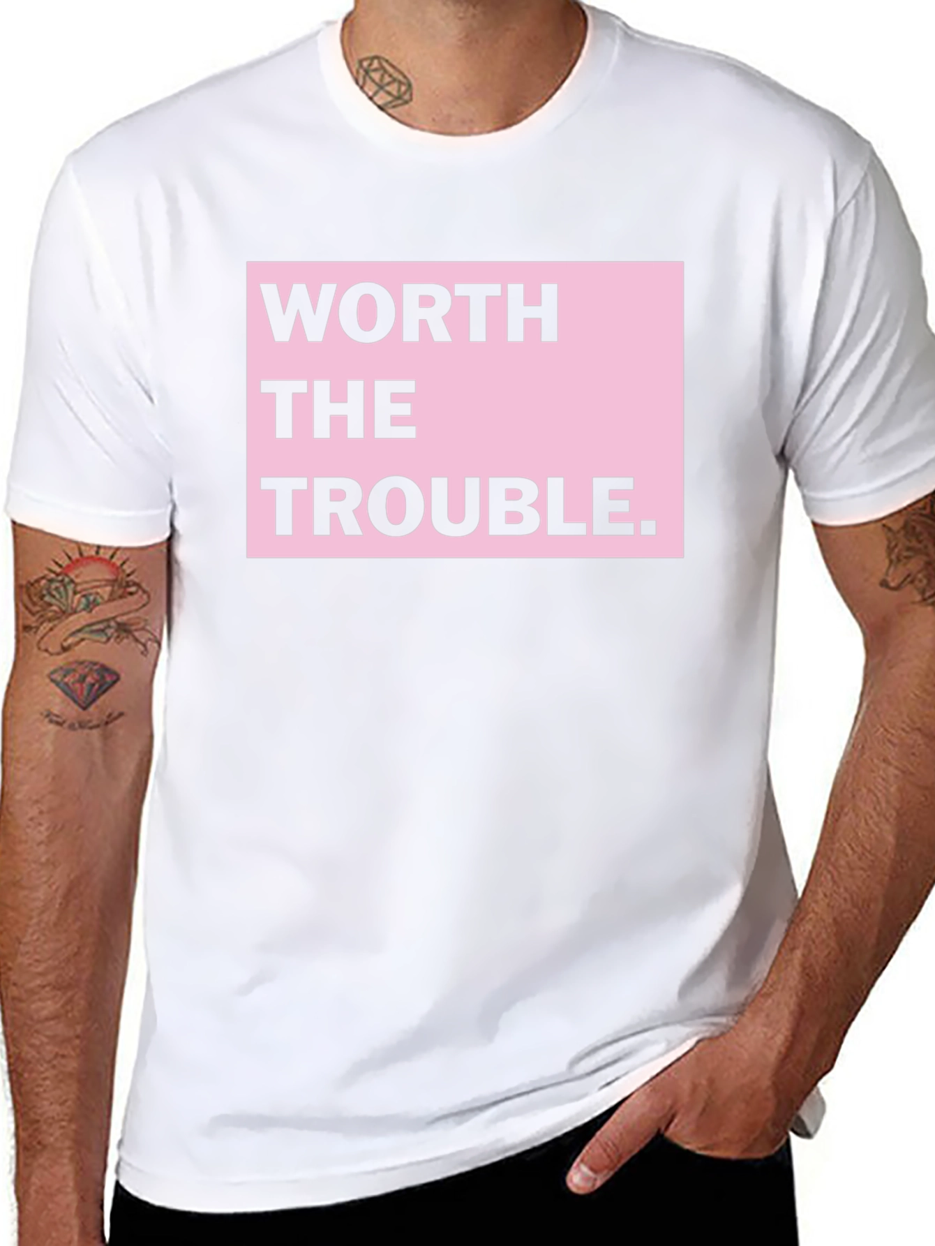 Worth the Trouble Graphic T-Shirt