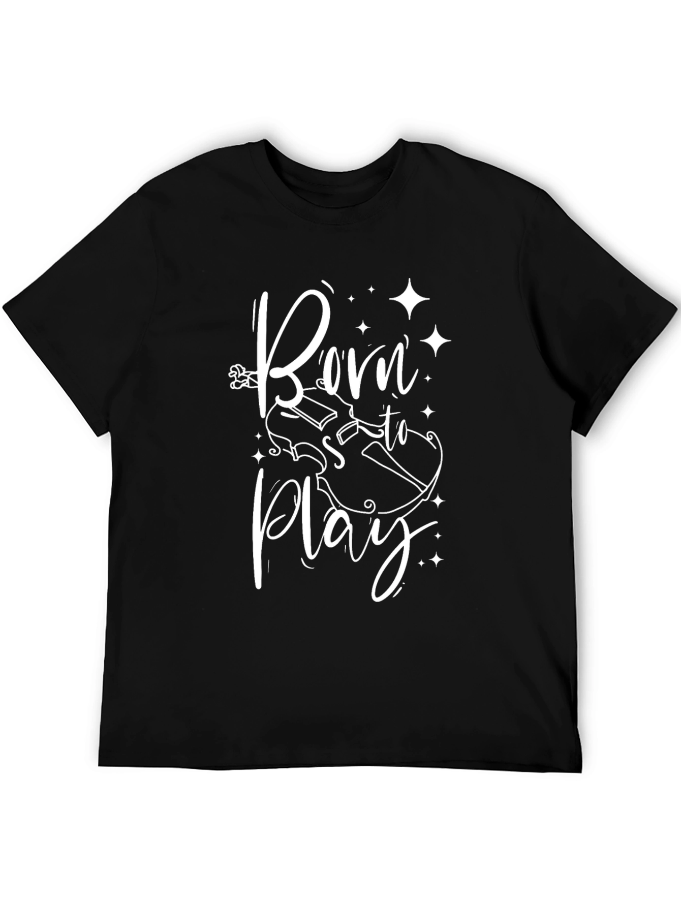 Born To Play Graphic Tee - Musician T-Shirt
