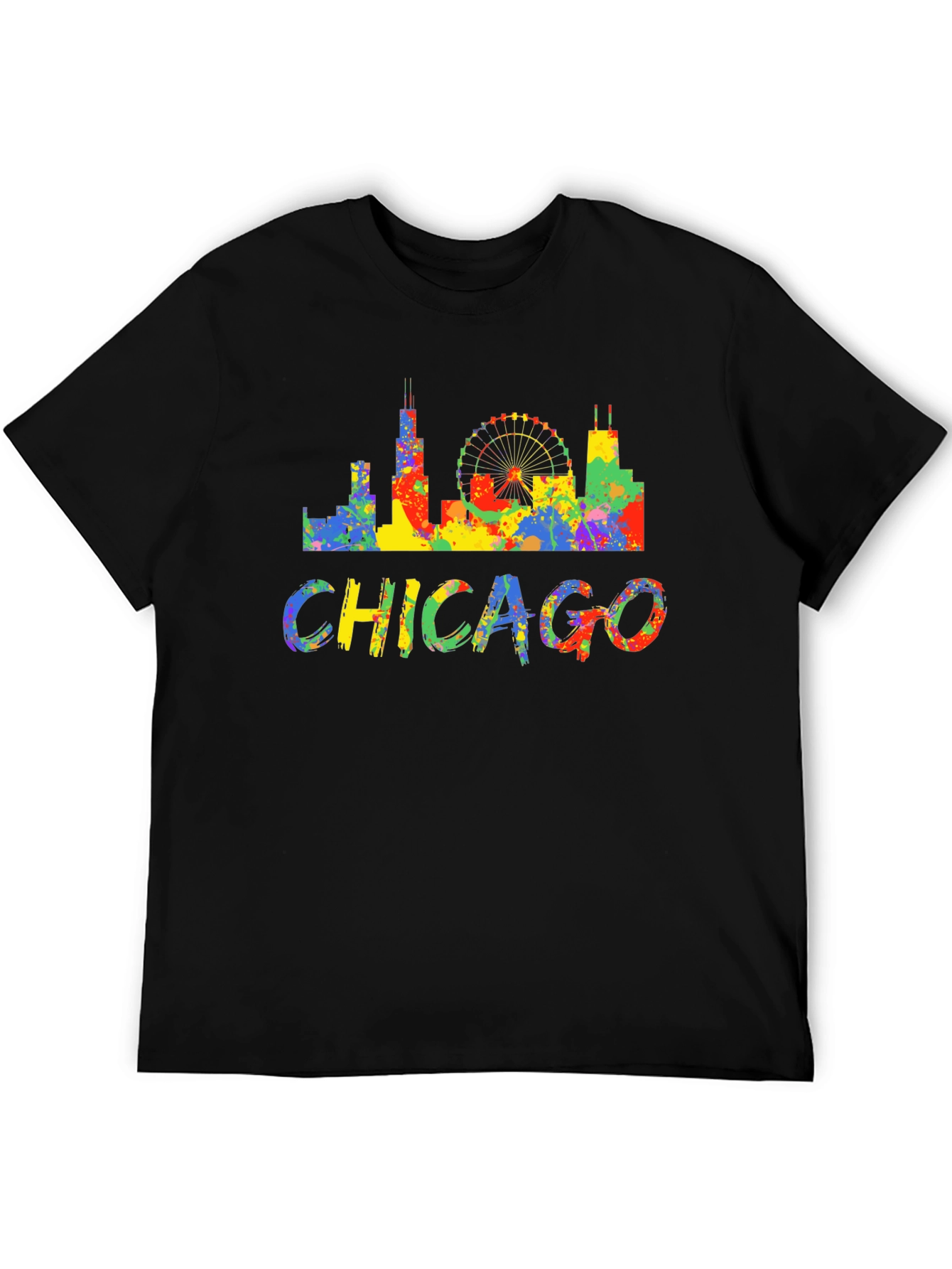 Chicago Skyline Graphic T-Shirt