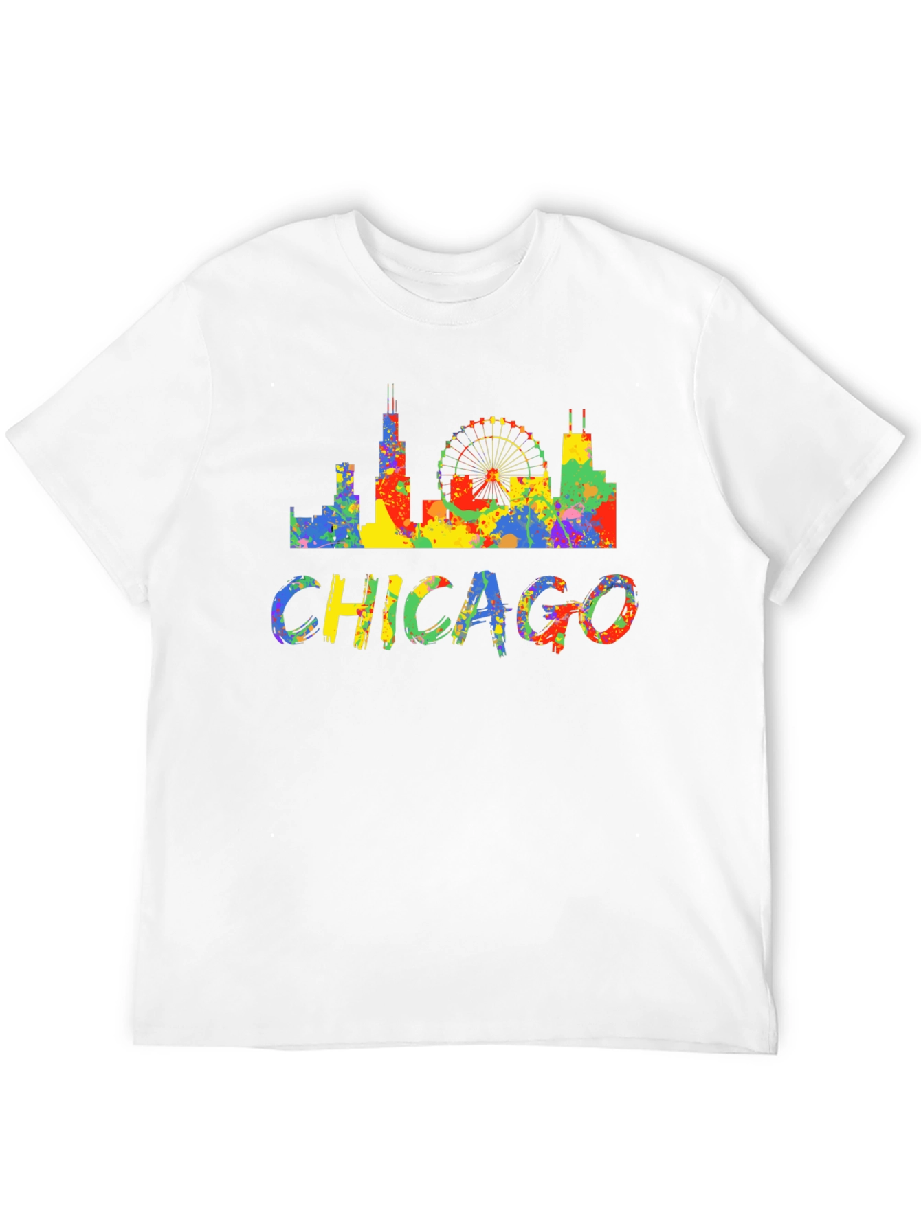 Chicago Skyline Graphic T-Shirt