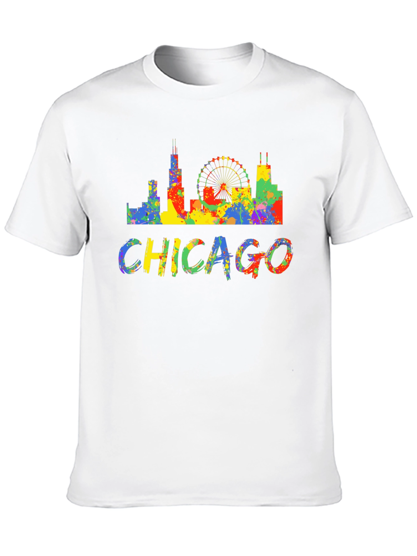 Chicago Skyline Graphic T-Shirt