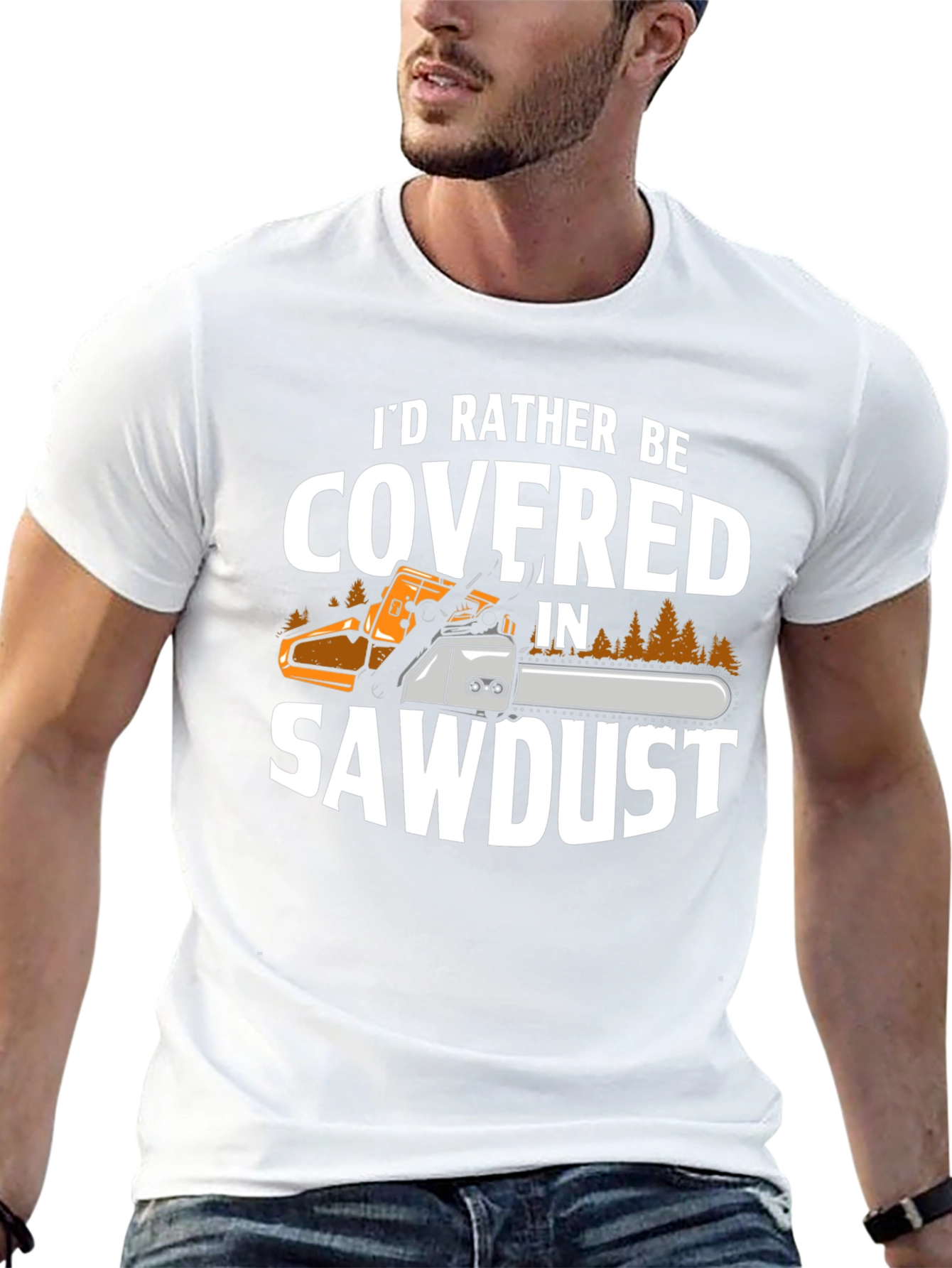 Sawdust Lumberjack Graphic Tee