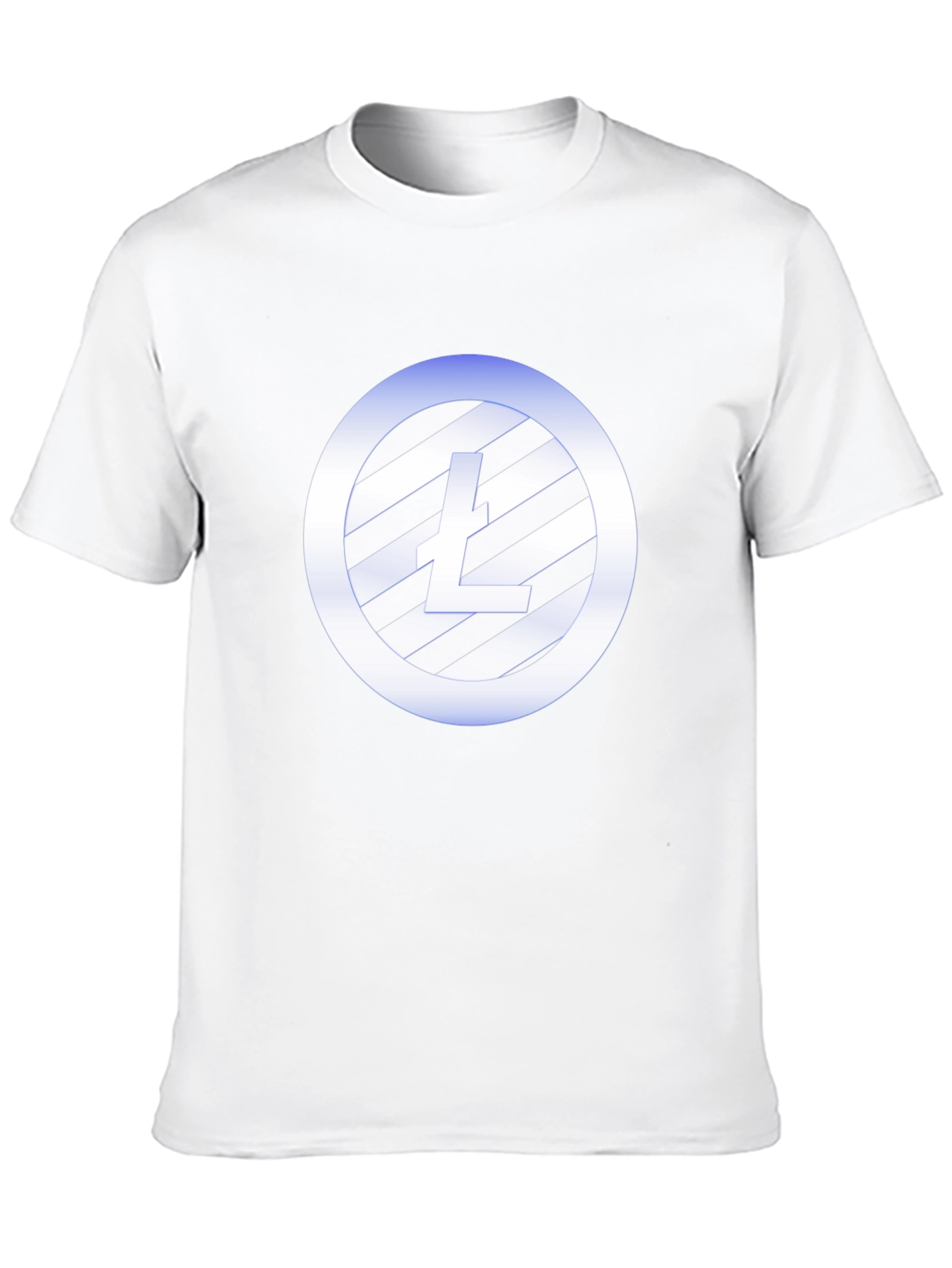 Litecoin Logo Black T-Shirt Crypto Fan Tee