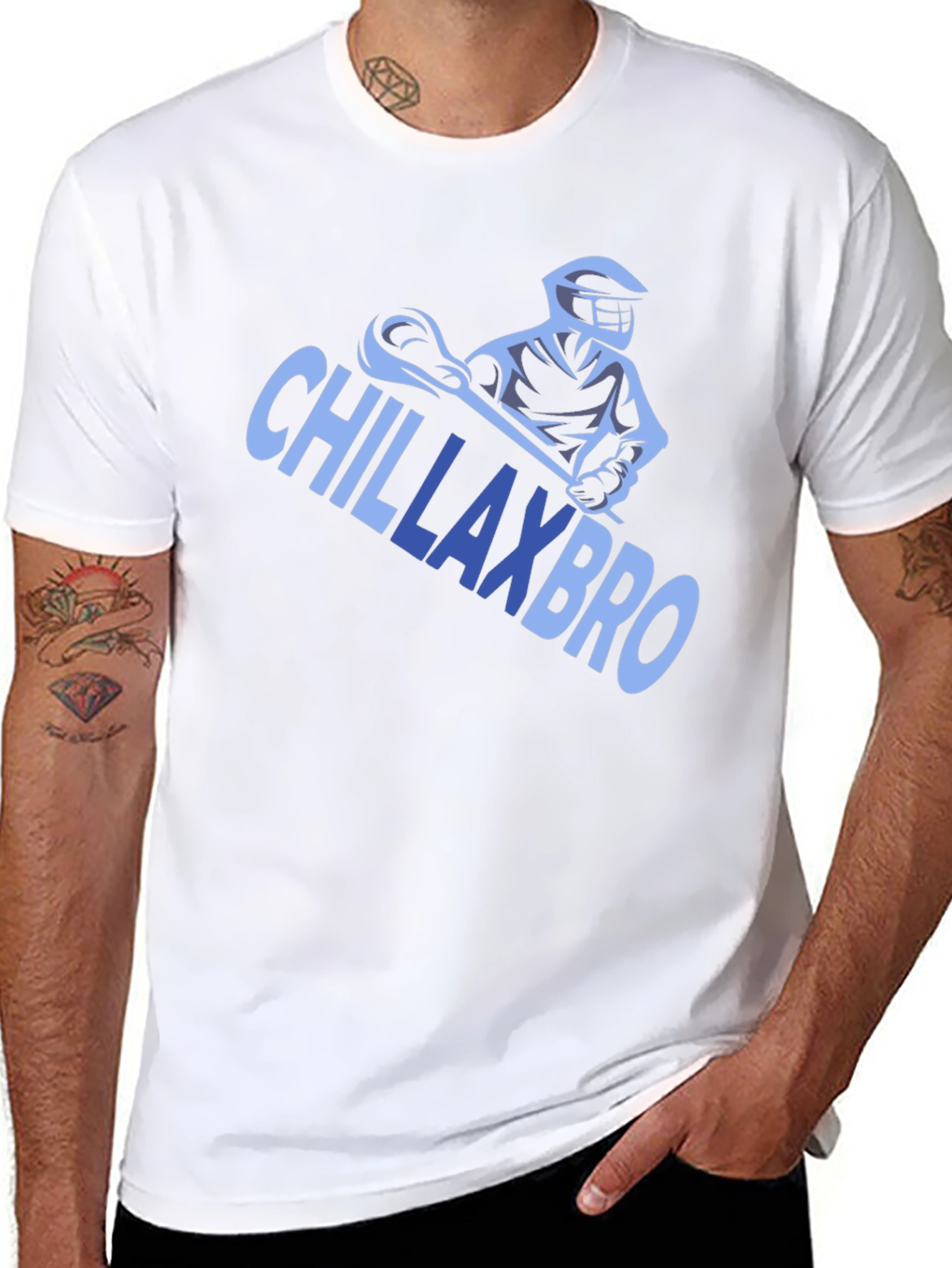 Chill Lax Bro Graphic Tee