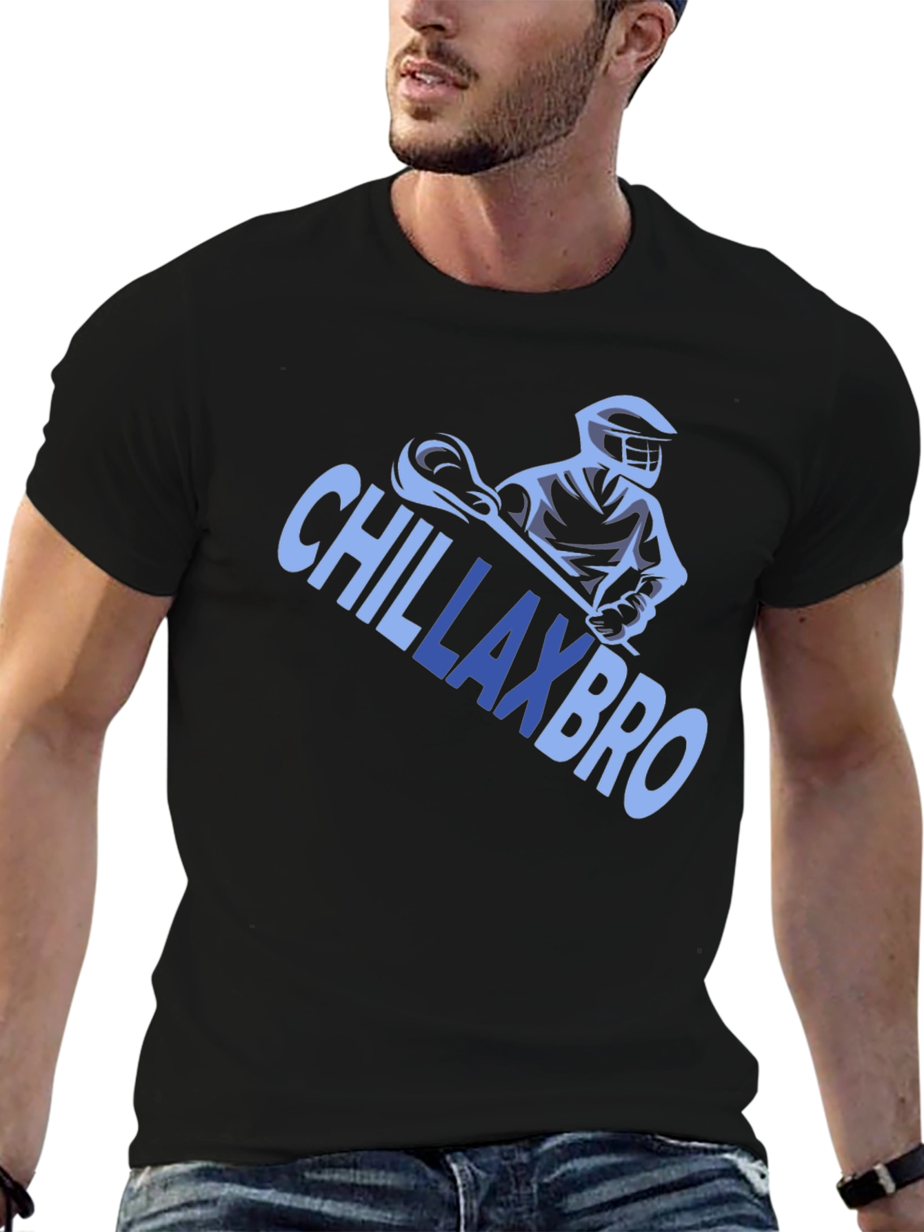 Chill Lax Bro Graphic Tee