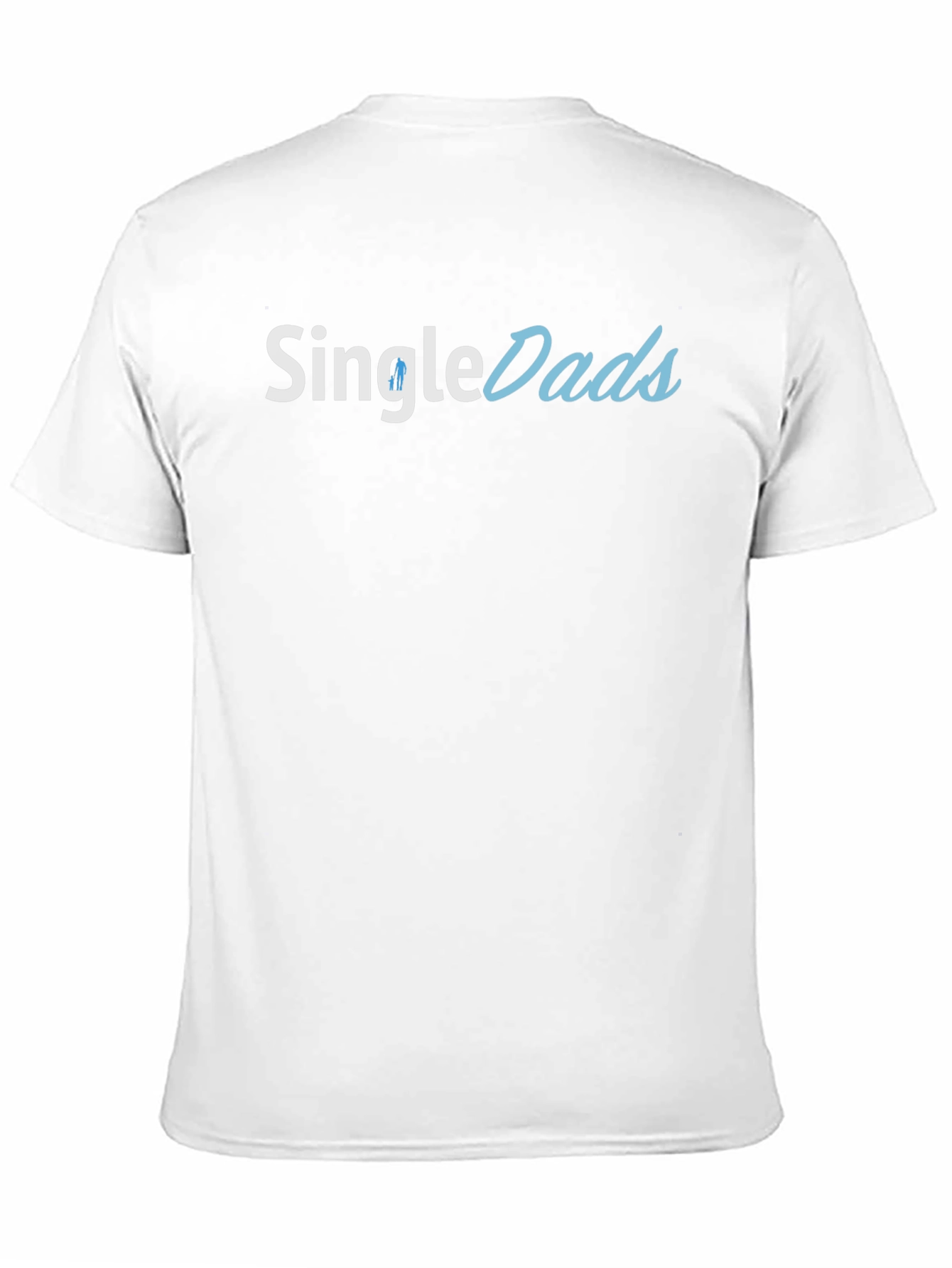 Single Dads Graphic Tee - Black Cotton T-Shirt