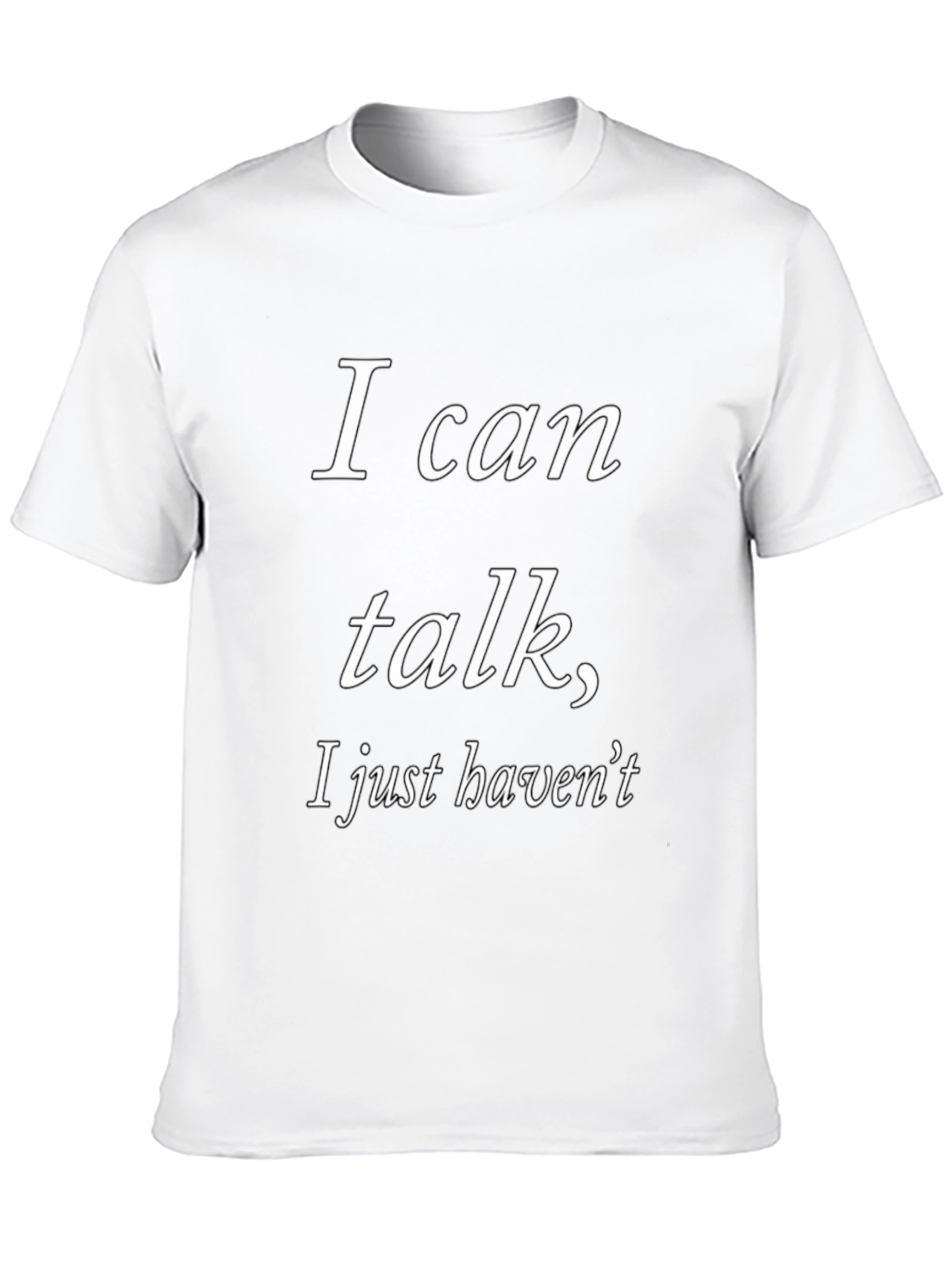Funny Introvert T-Shirt - I Can Talk