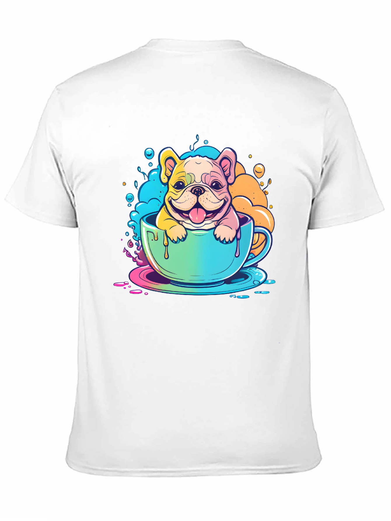 Dog in Cup T-Shirt - Cute Graphic Tee