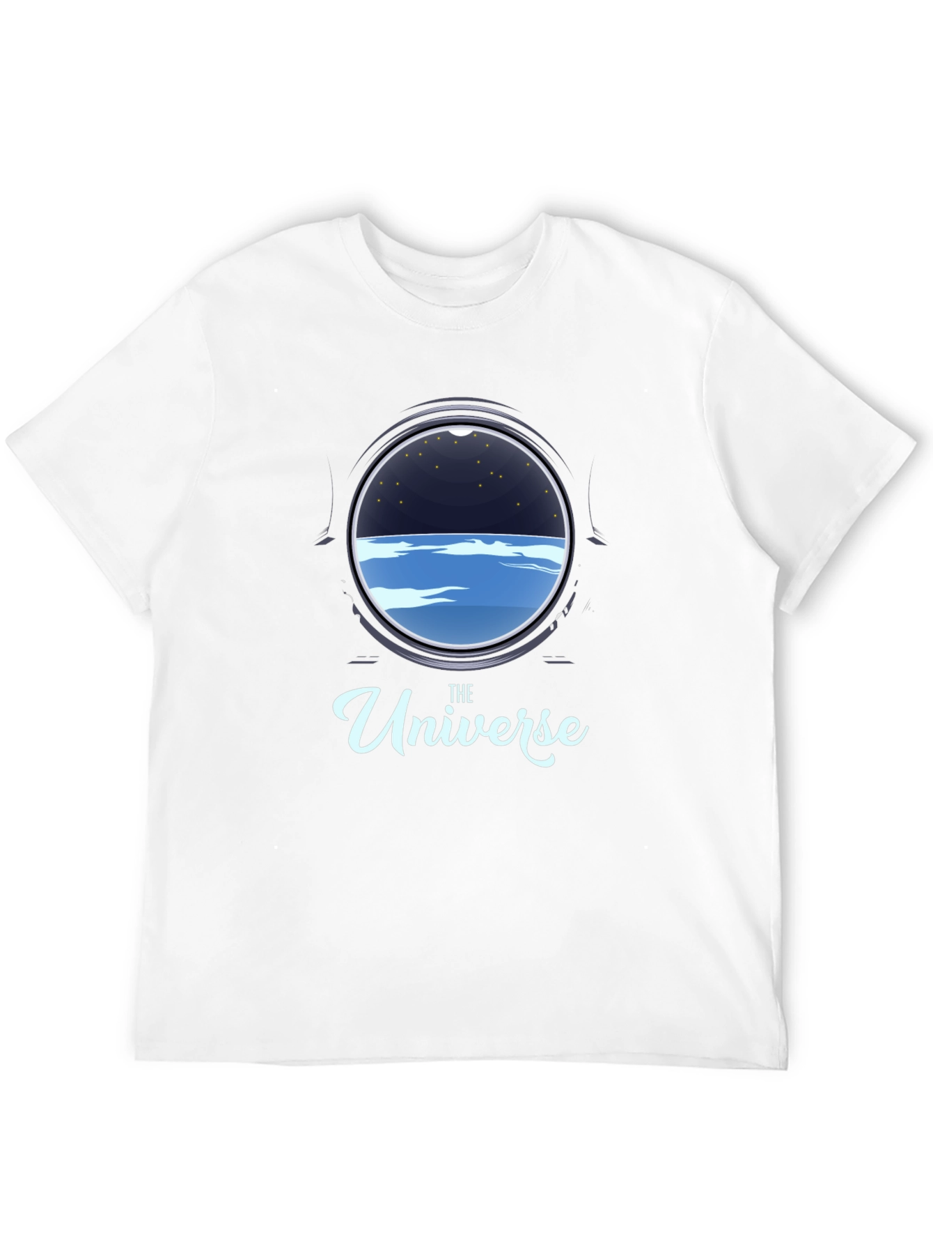 The Universe Porthole Black T-Shirt