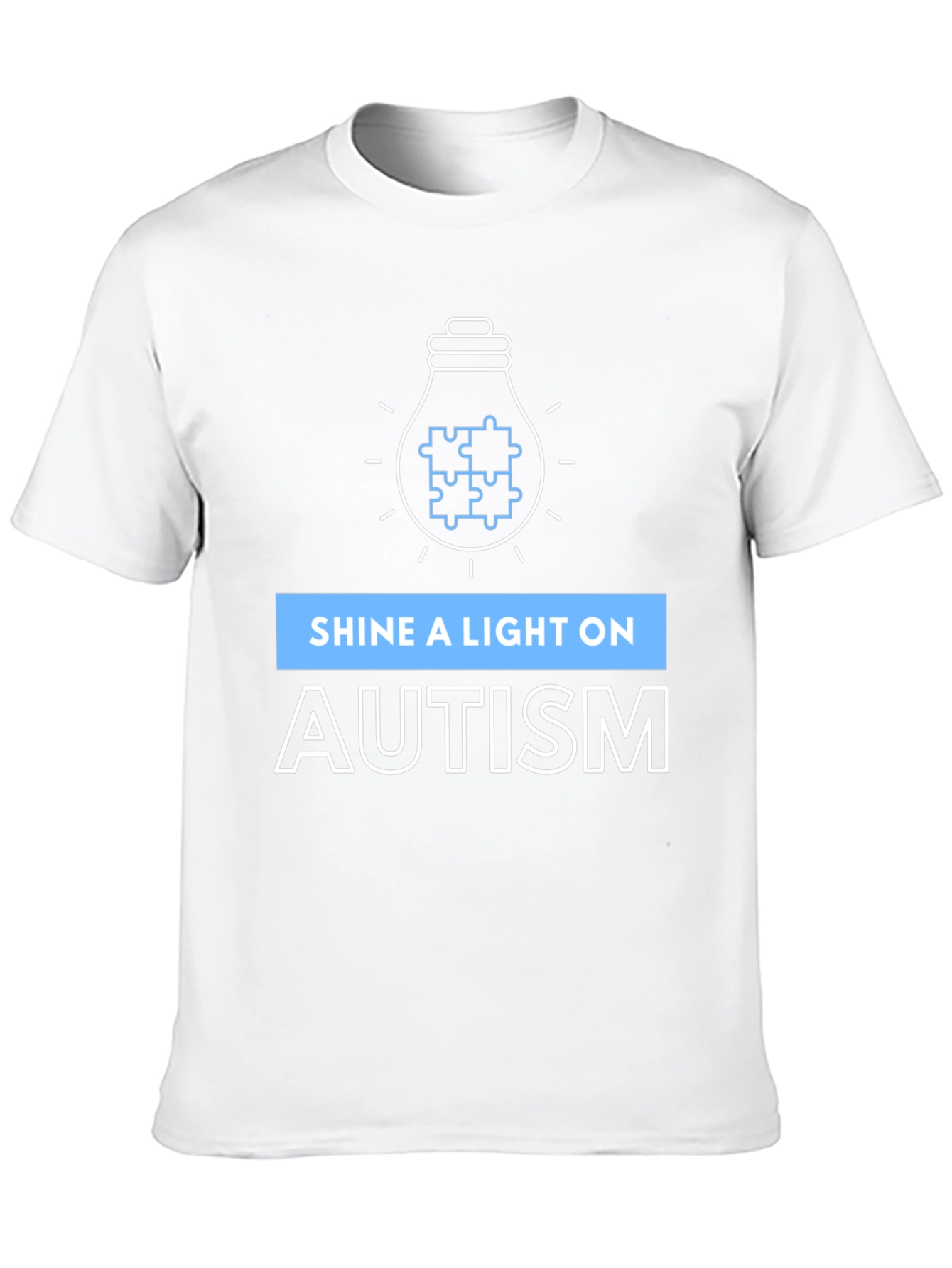 Autism Awareness T-Shirt - Shine a Light
