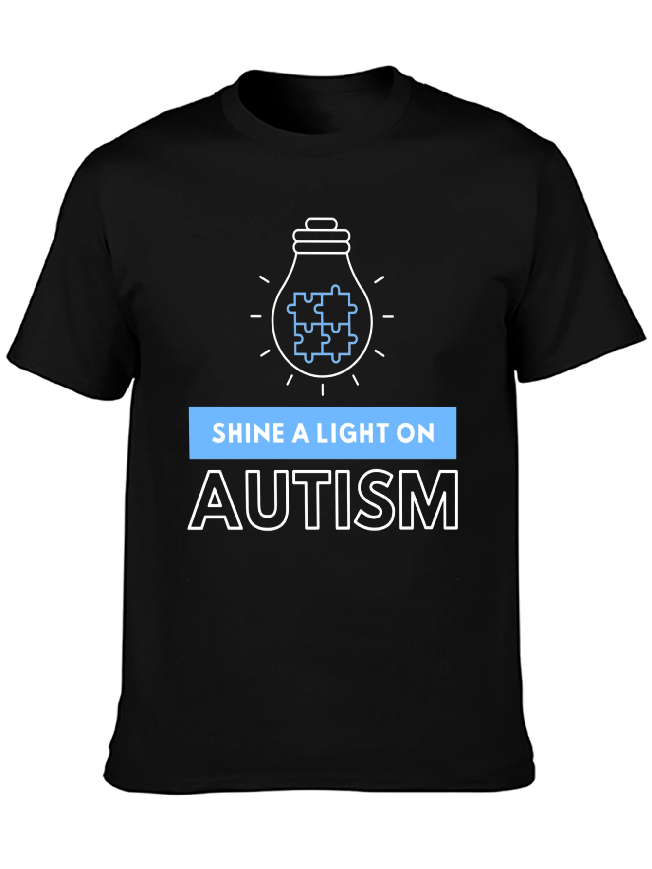 Autism Awareness T-Shirt - Shine a Light