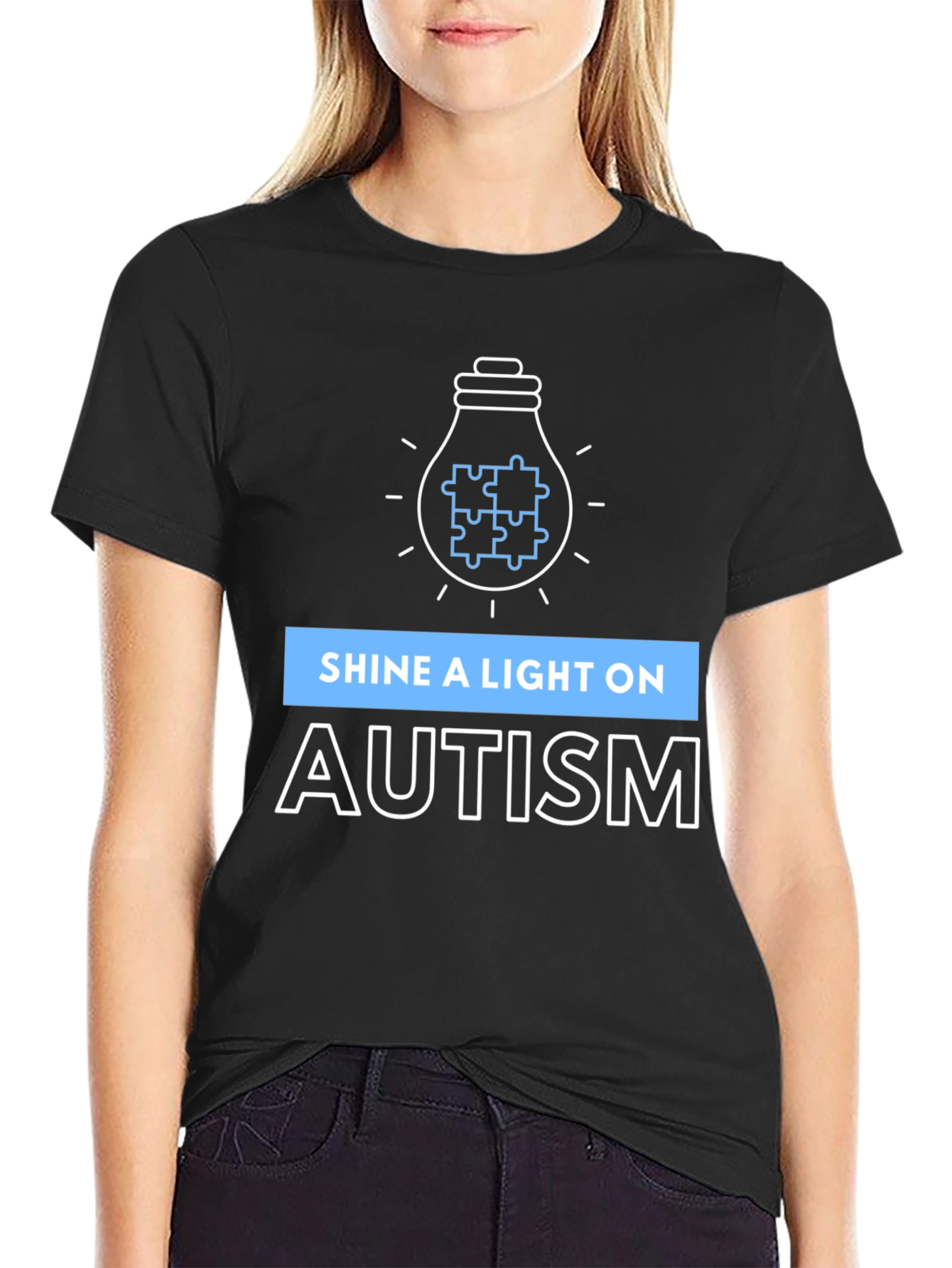 Autism Awareness T-Shirt - Shine a Light