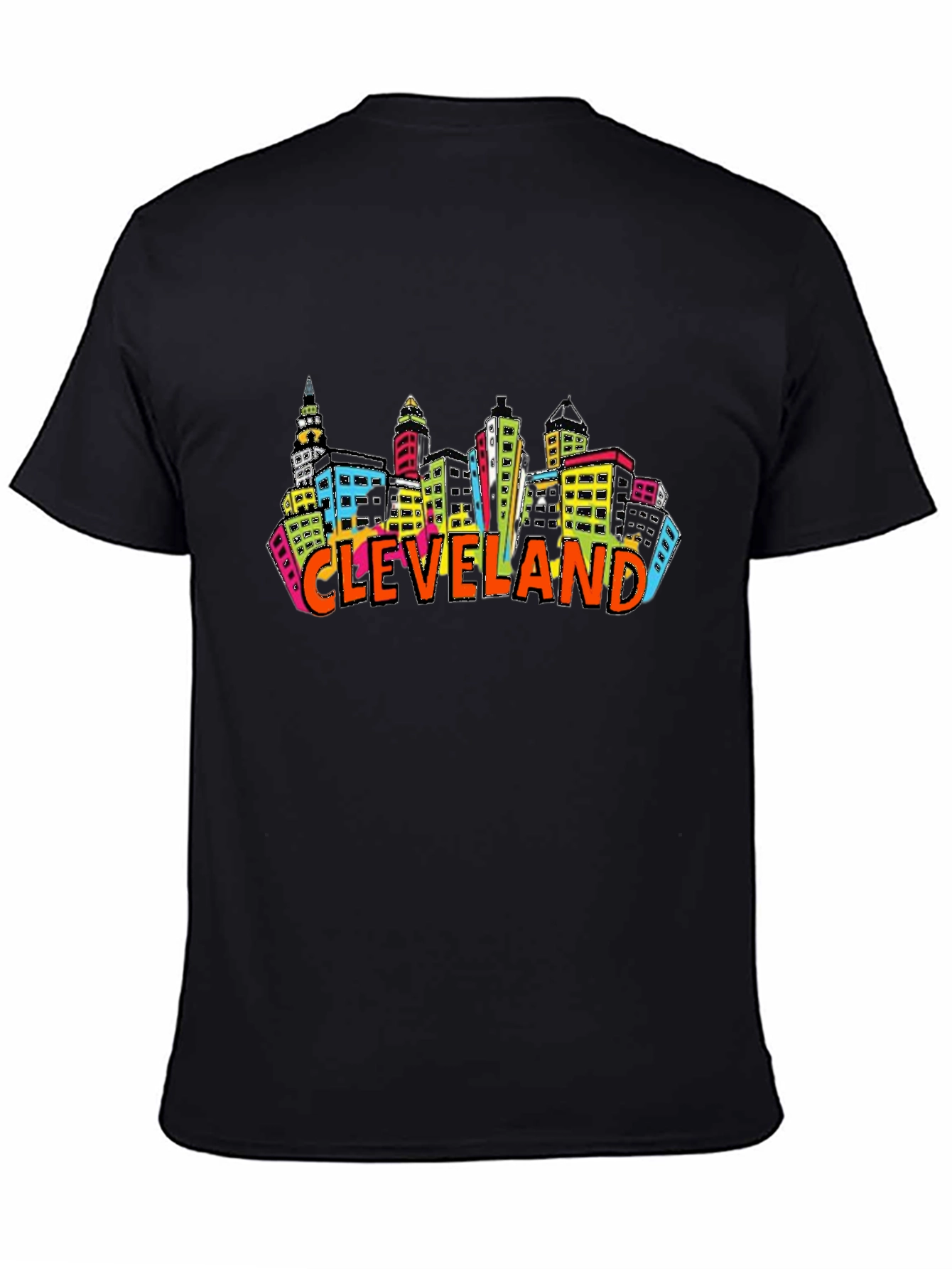 Cleveland Skyline T-Shirt Cityscape