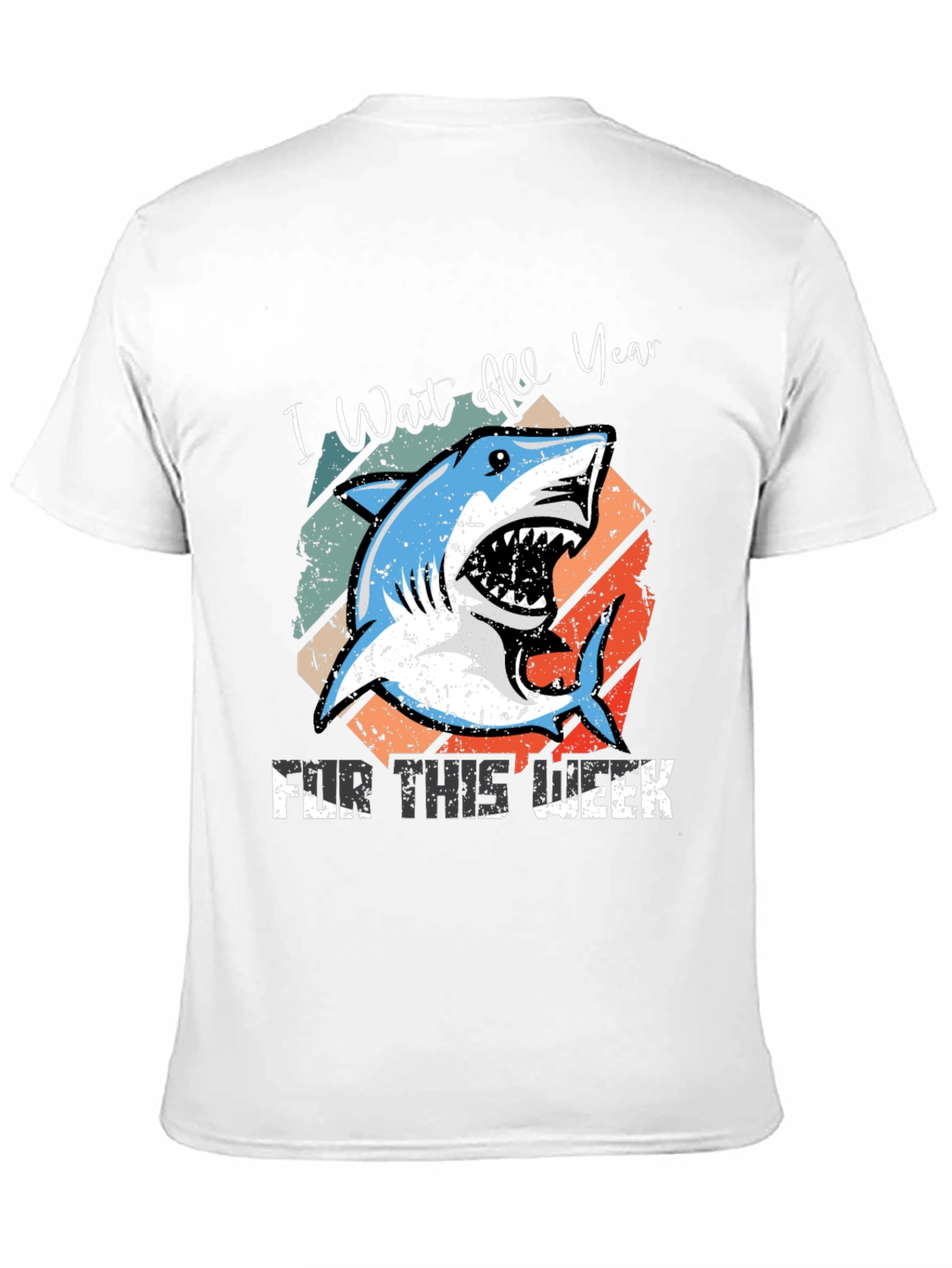 Shark Week T-Shirt - I Wait All Year