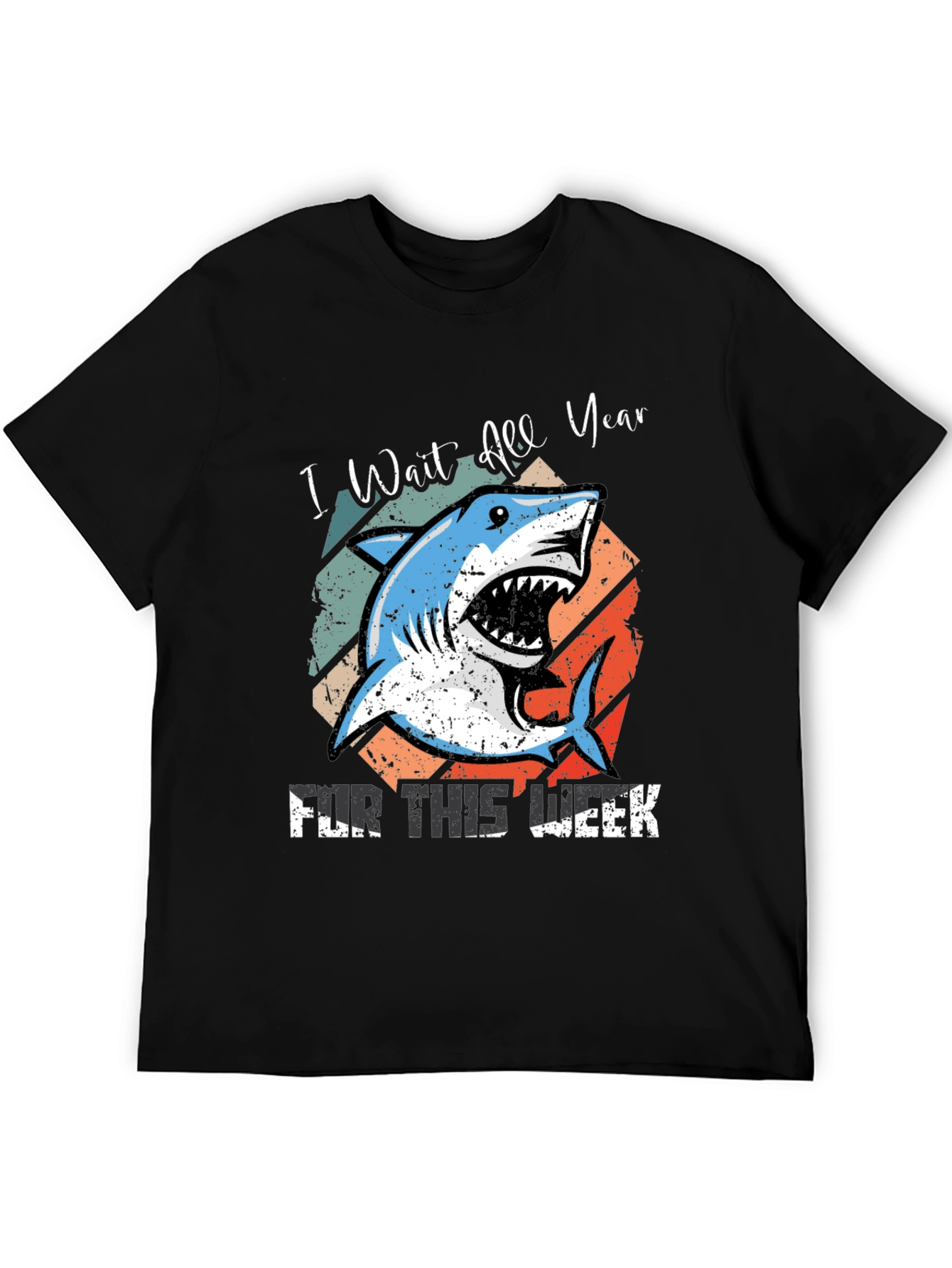 Shark Week T-Shirt - I Wait All Year