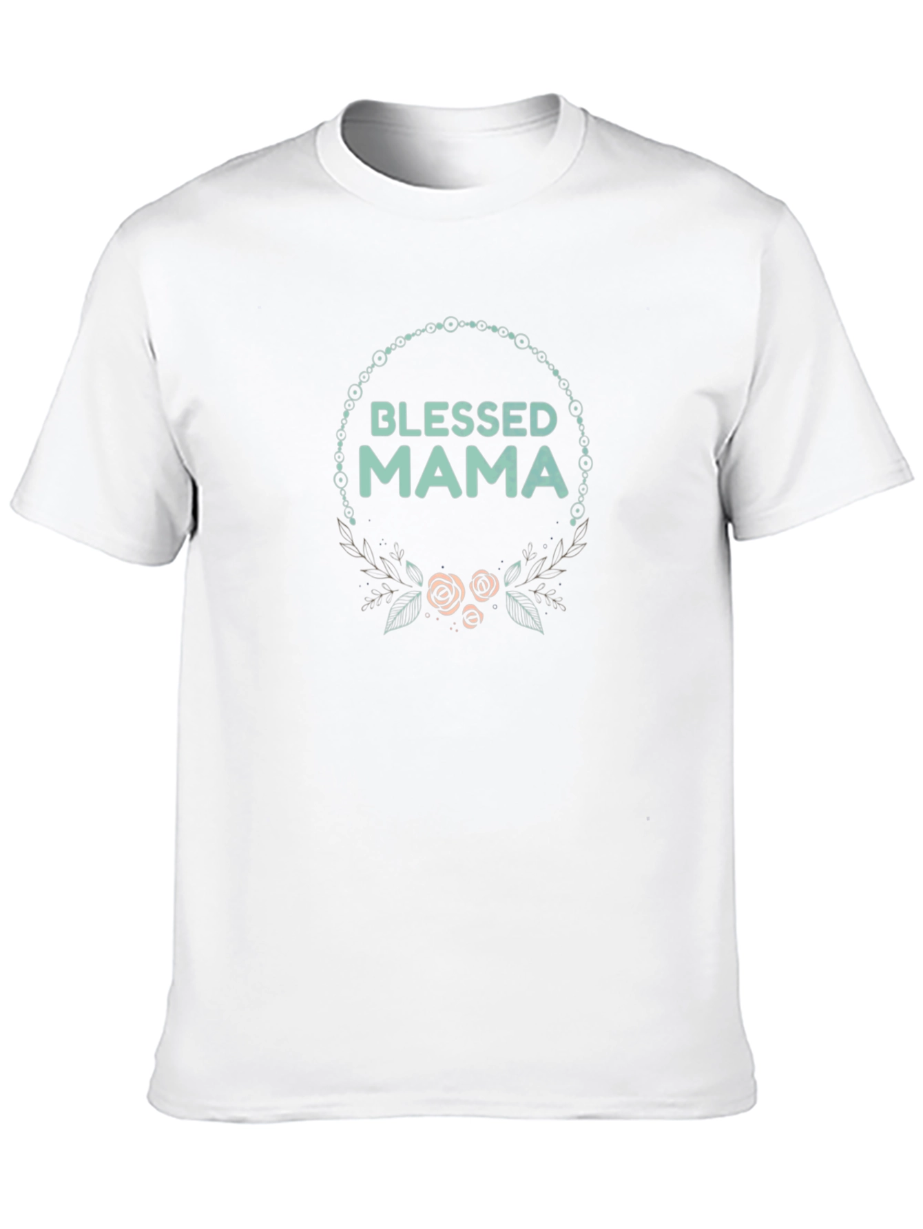 Blessed Mama Graphic T-Shirt - Soft Cotton Tee