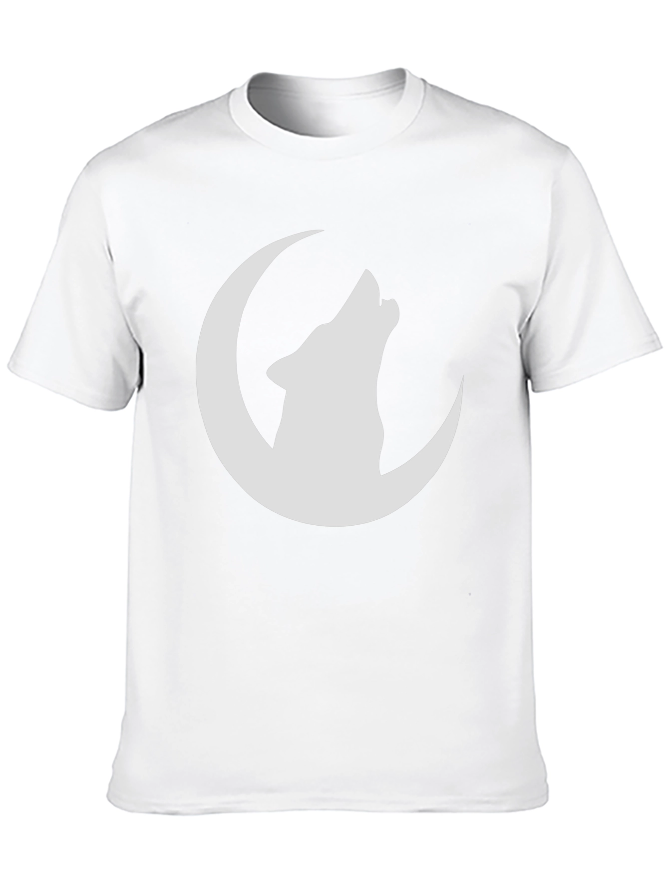 Wolf Moon Graphic Tee - Stylish Black T-Shirt