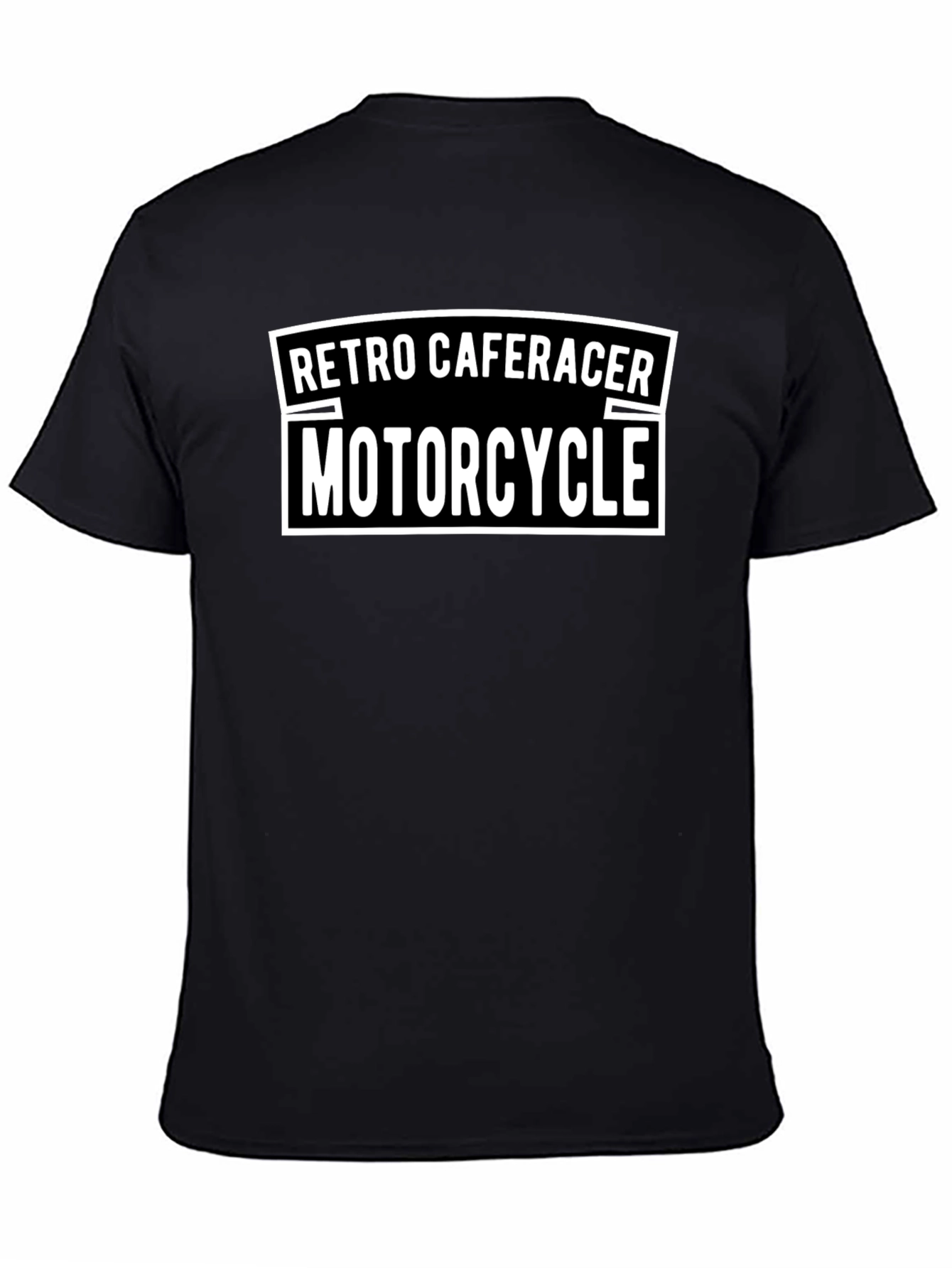 Retro Caferacer Motorcycle T-Shirt