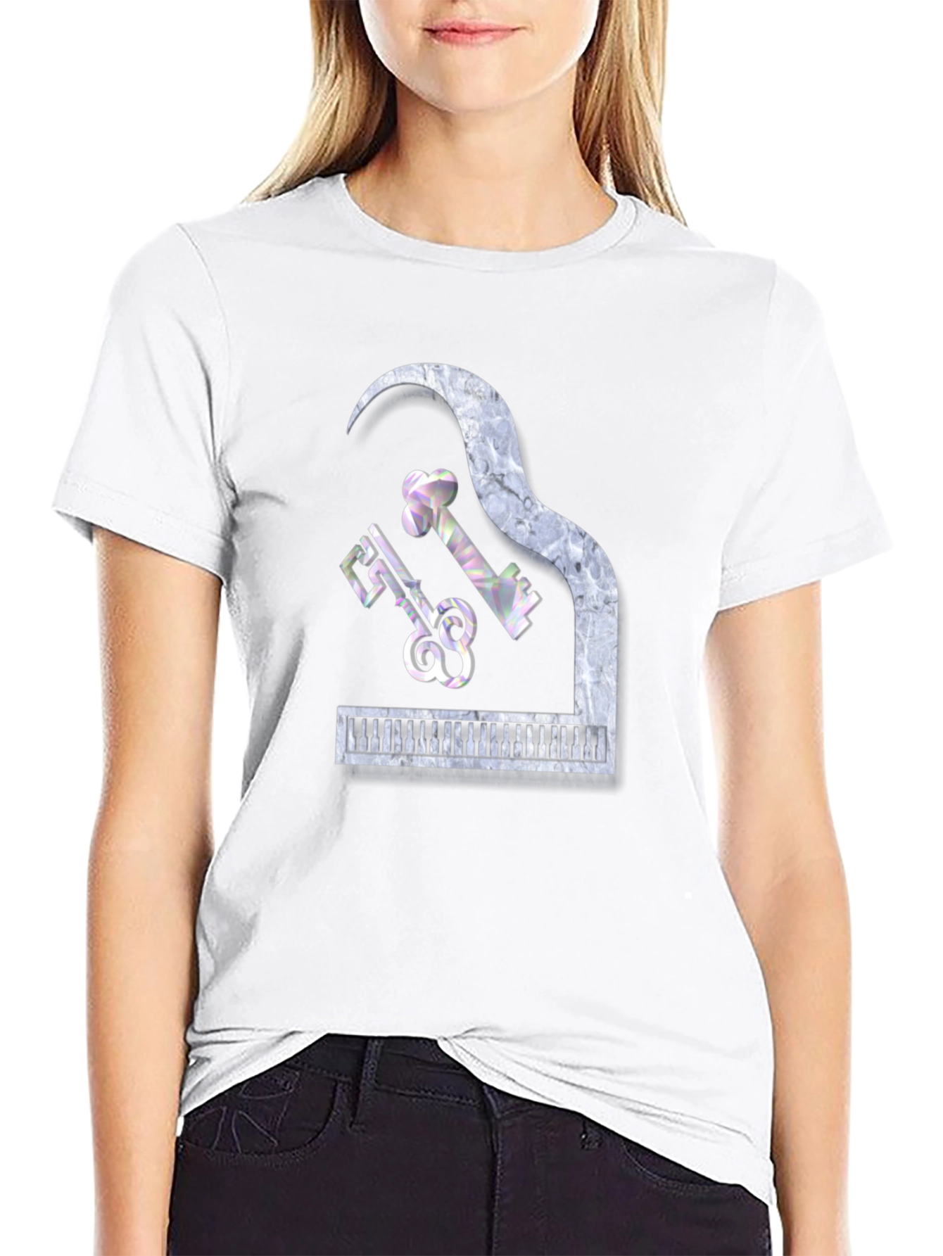 Piano Keys T-Shirt - Music Lovers Tee