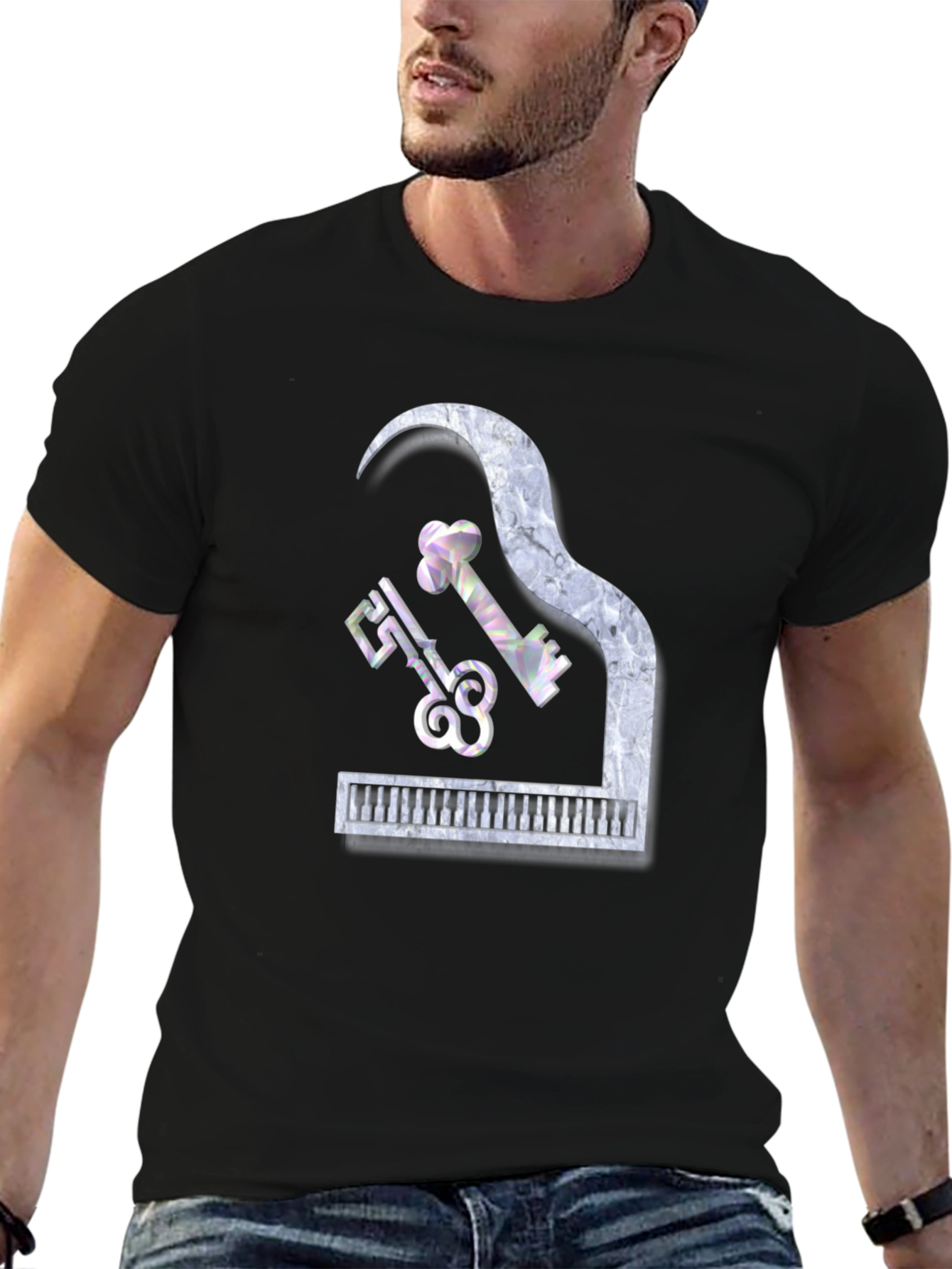 Piano Keys T-Shirt - Music Lovers Tee
