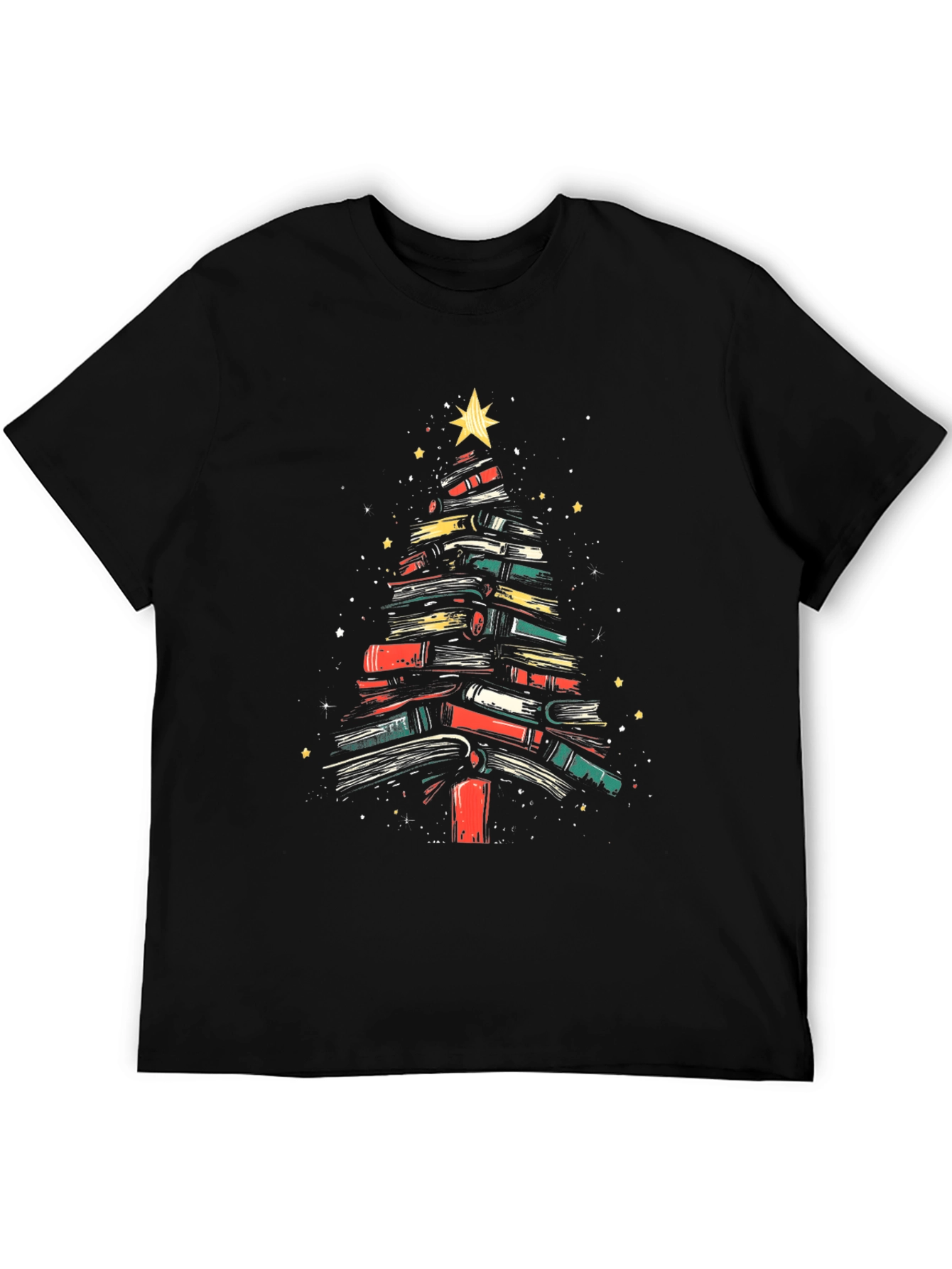 Book Tree Holiday T-Shirt