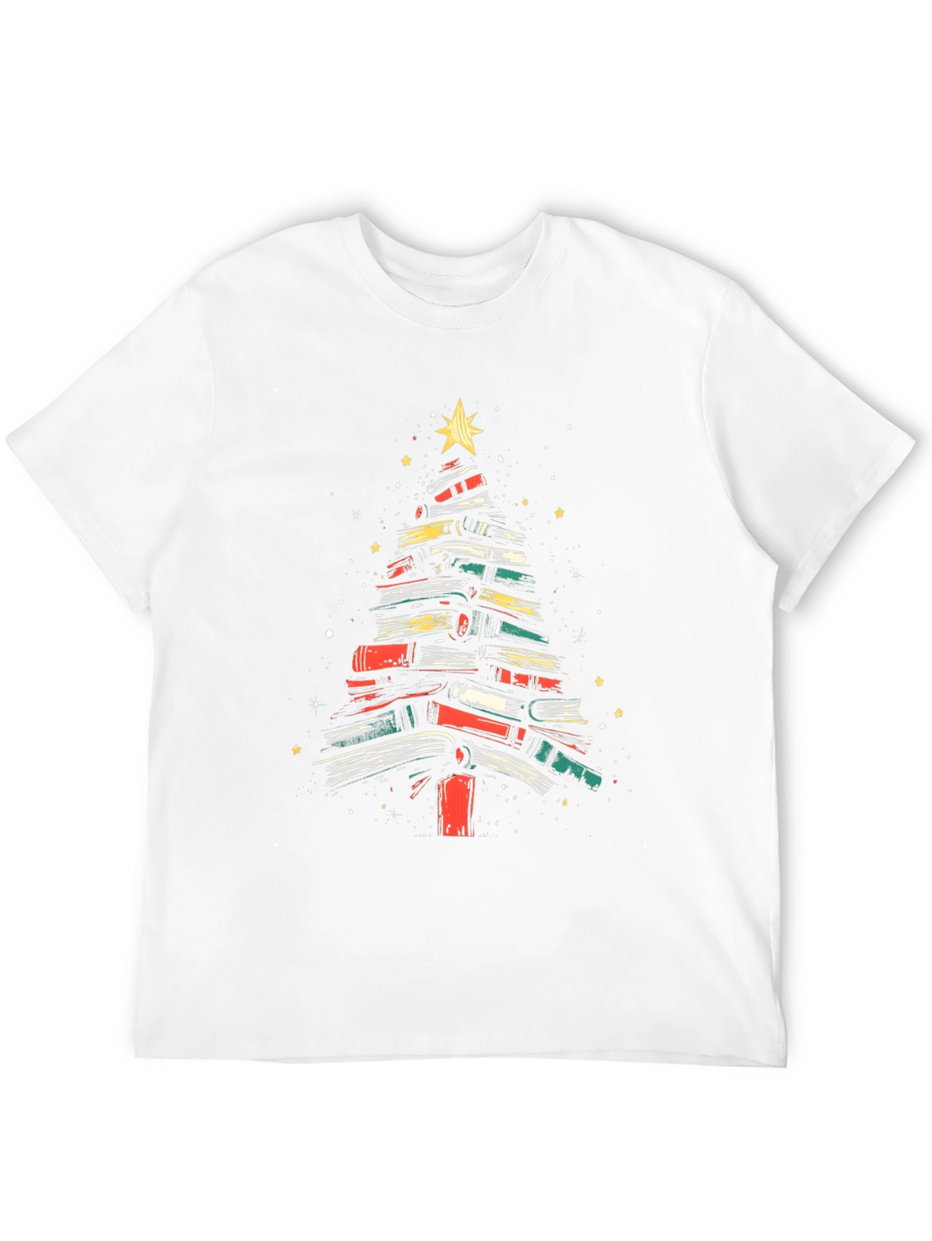 Book Tree Holiday T-Shirt