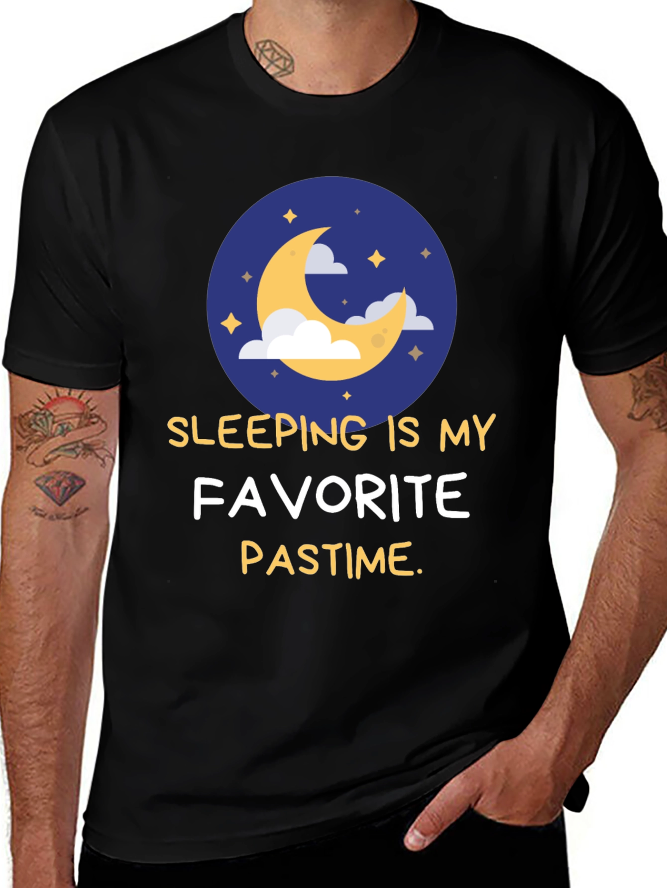 Sleeping is My Favorite Pastime Graphic Tee