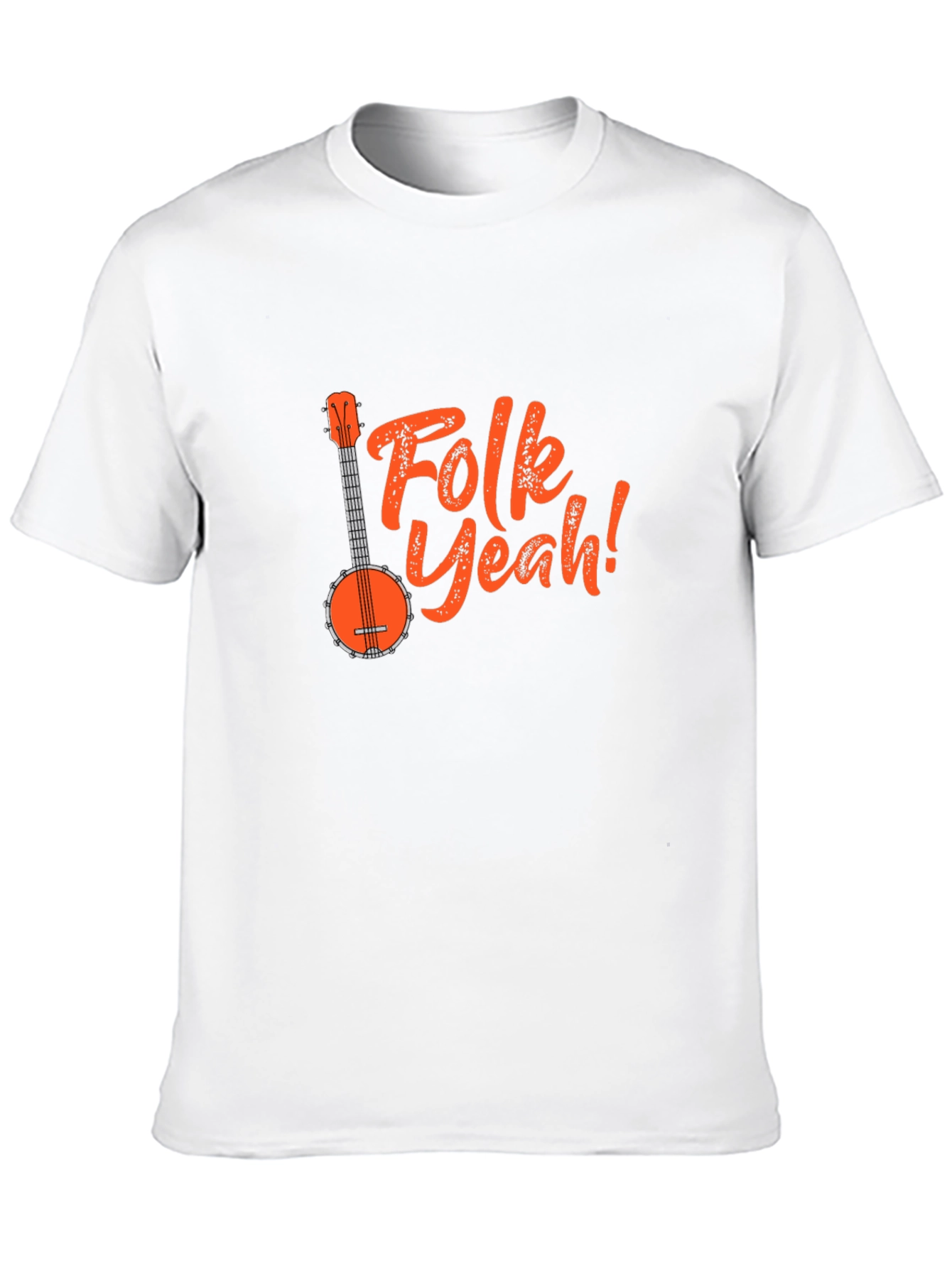 Folk Yeah! Banjo Graphic Tee