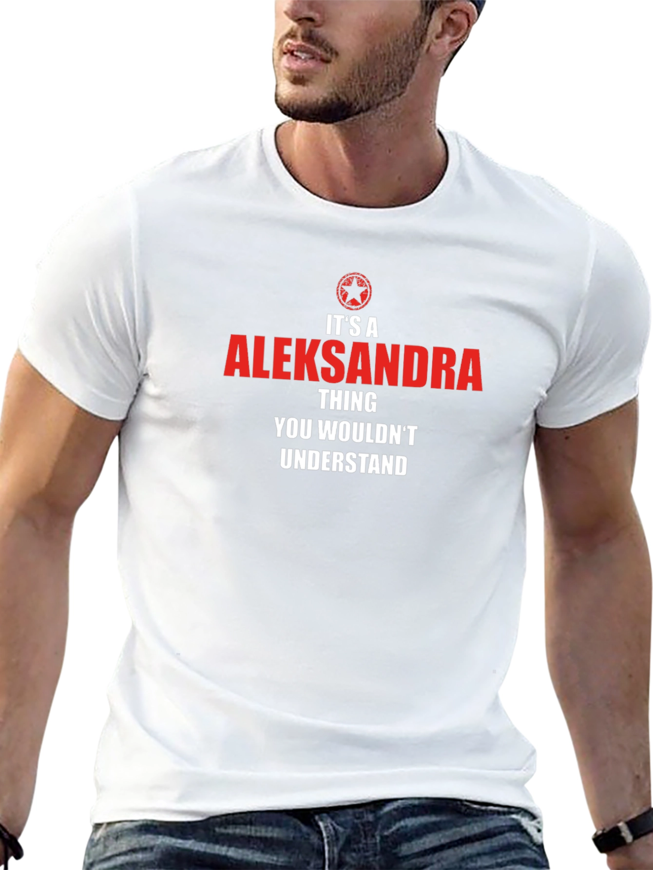 Aleksandra Thing T-Shirt - Personalized Name Tee