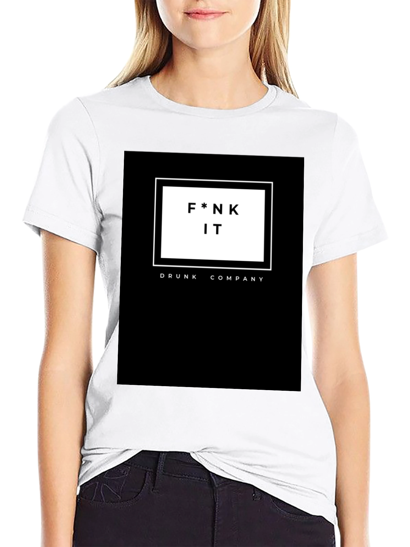 F*nk It Drunk Company Graphic Tee
