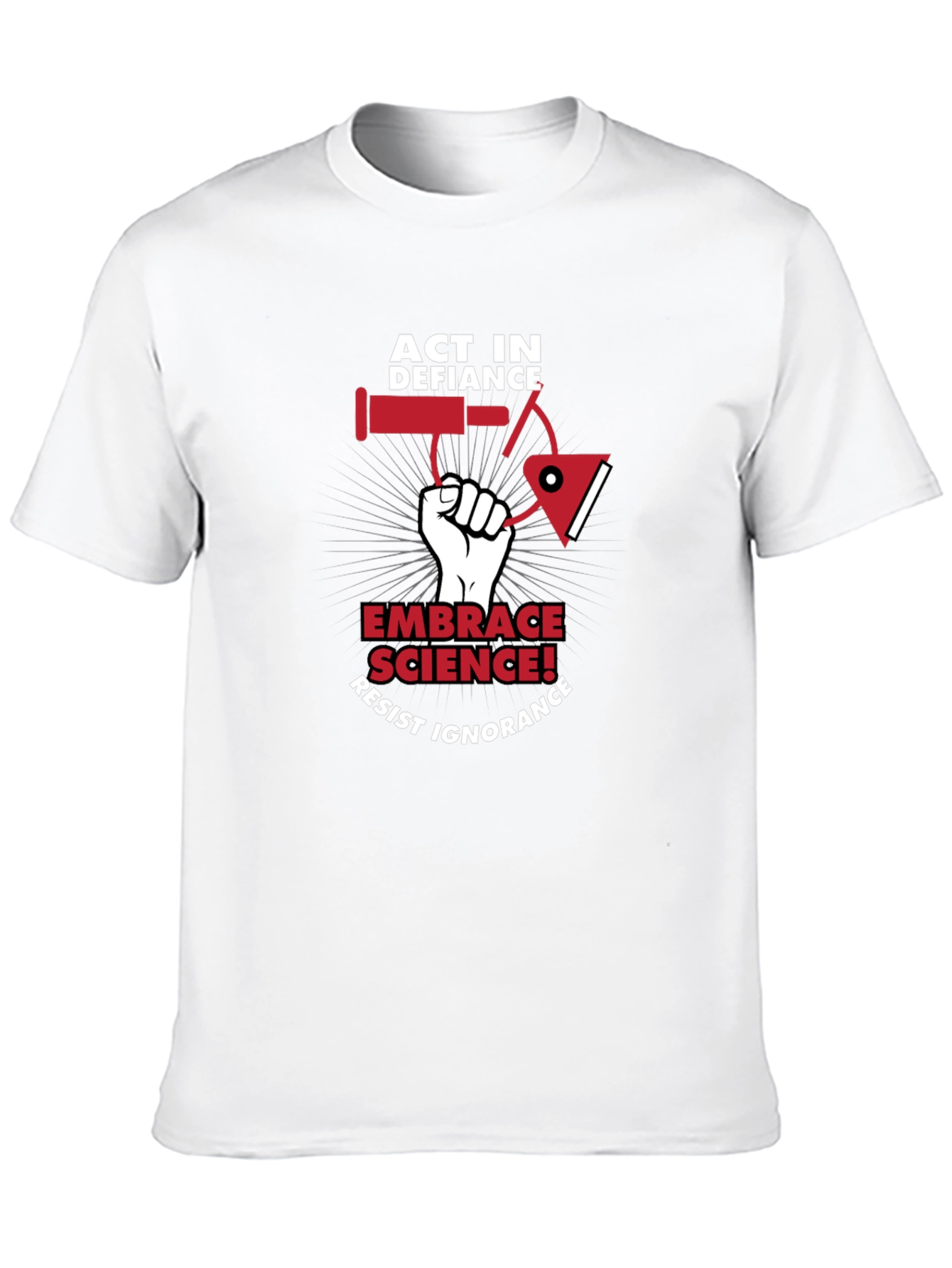 Act in Defiance Science T-Shirt