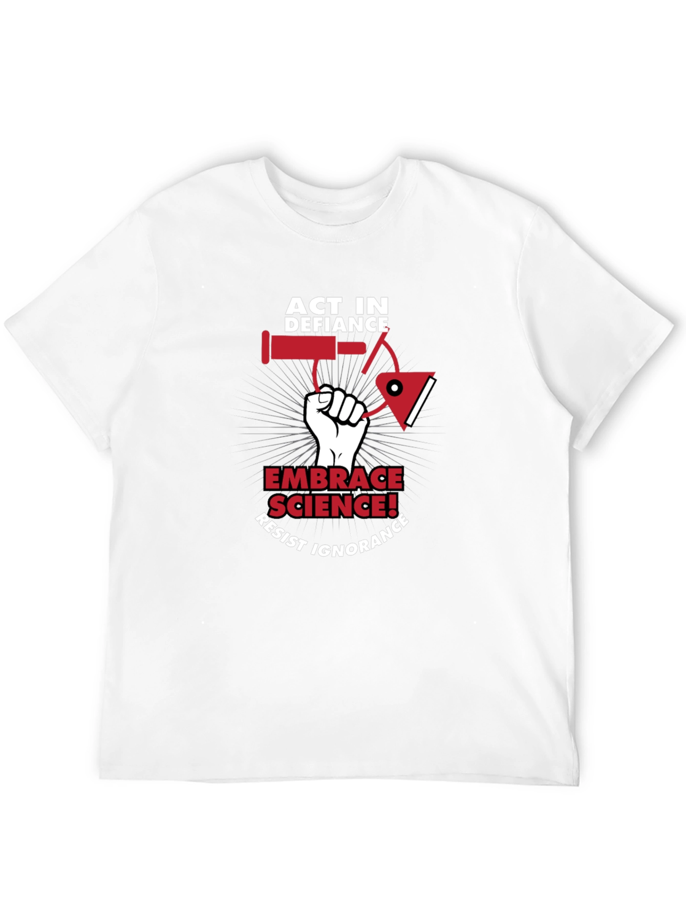 Act in Defiance Science T-Shirt