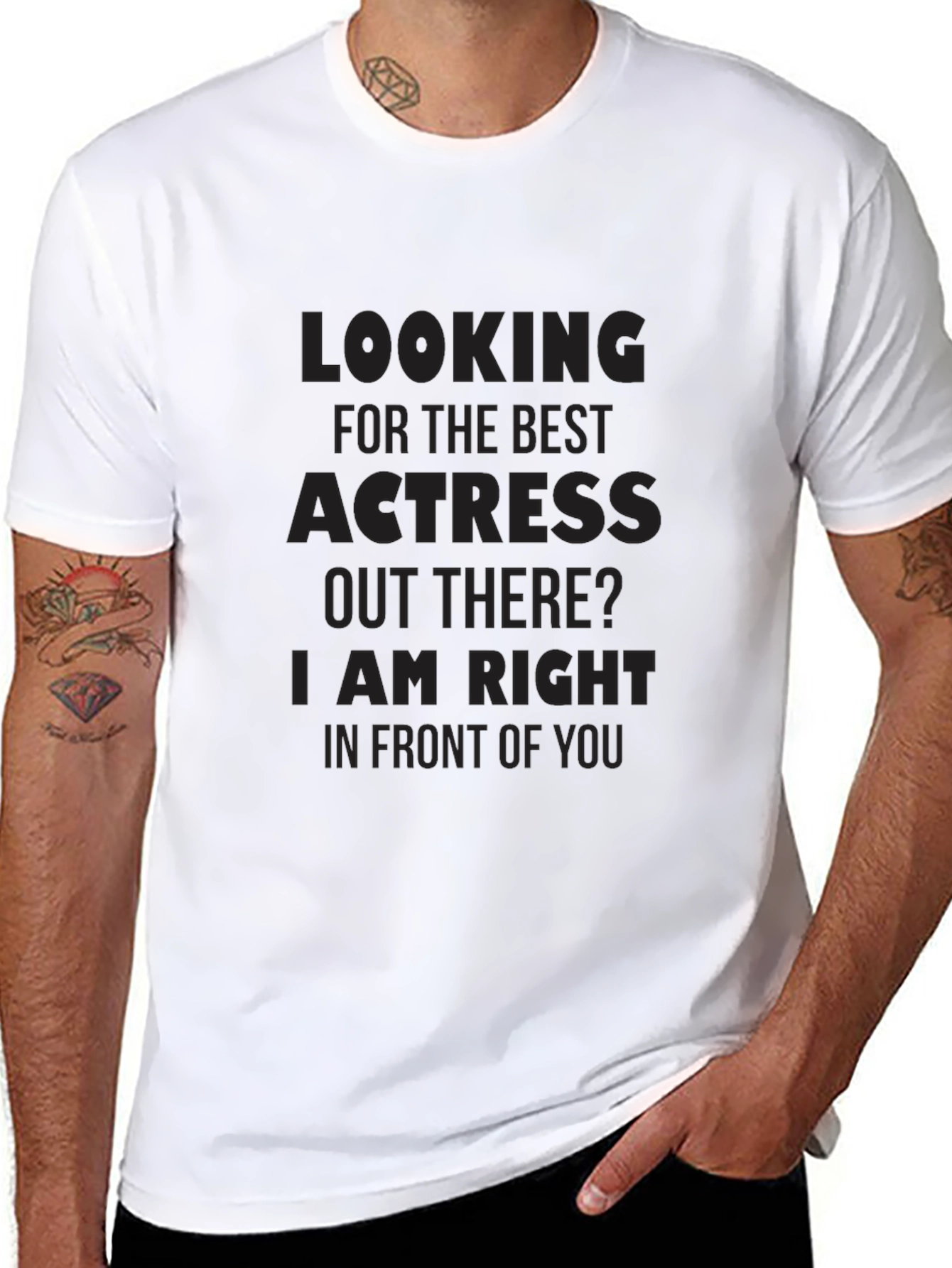 Best Actress T-Shirt - Funny Actor Gift