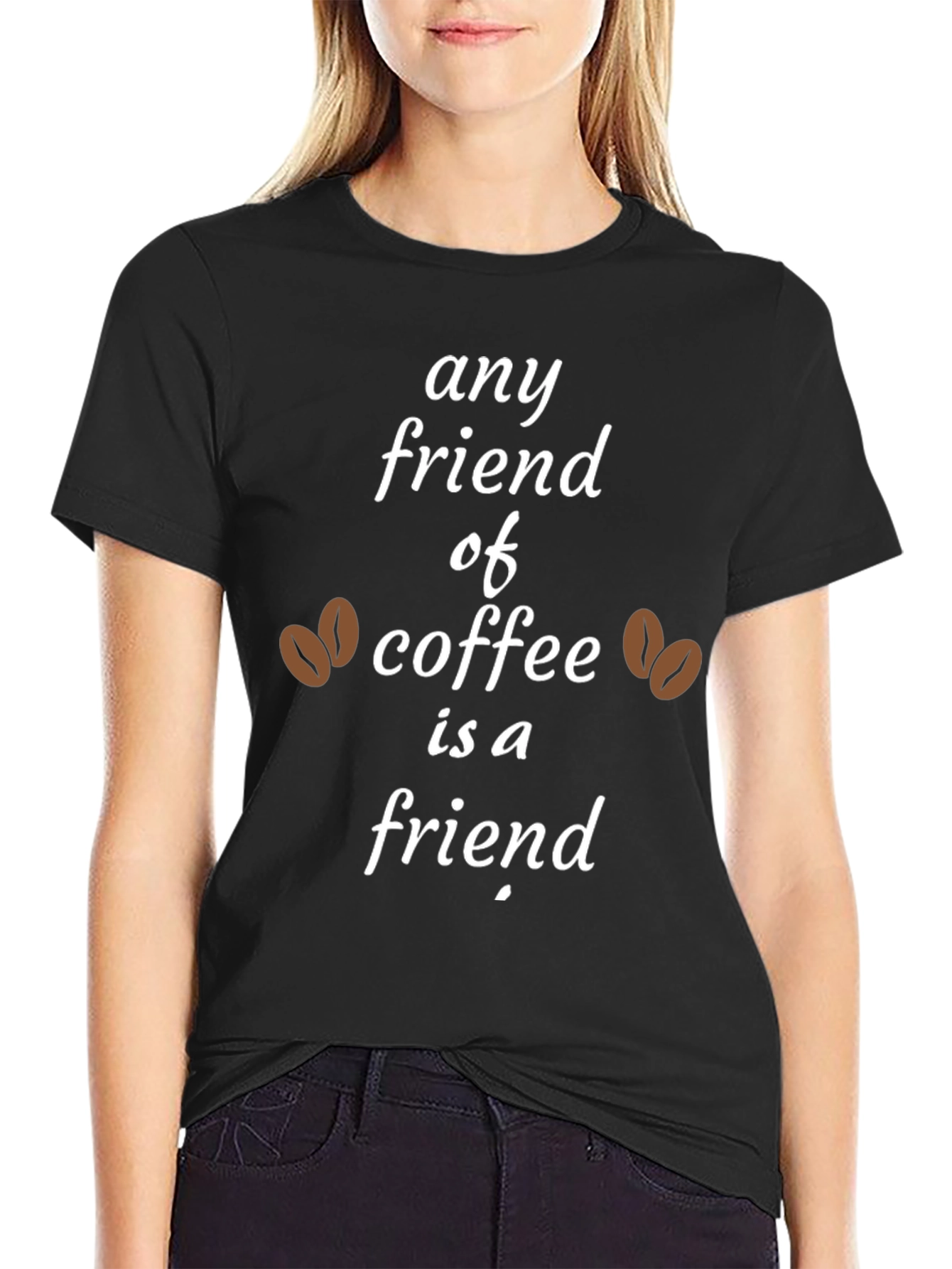 Coffee Lover T-Shirt - Any Friend of Coffee