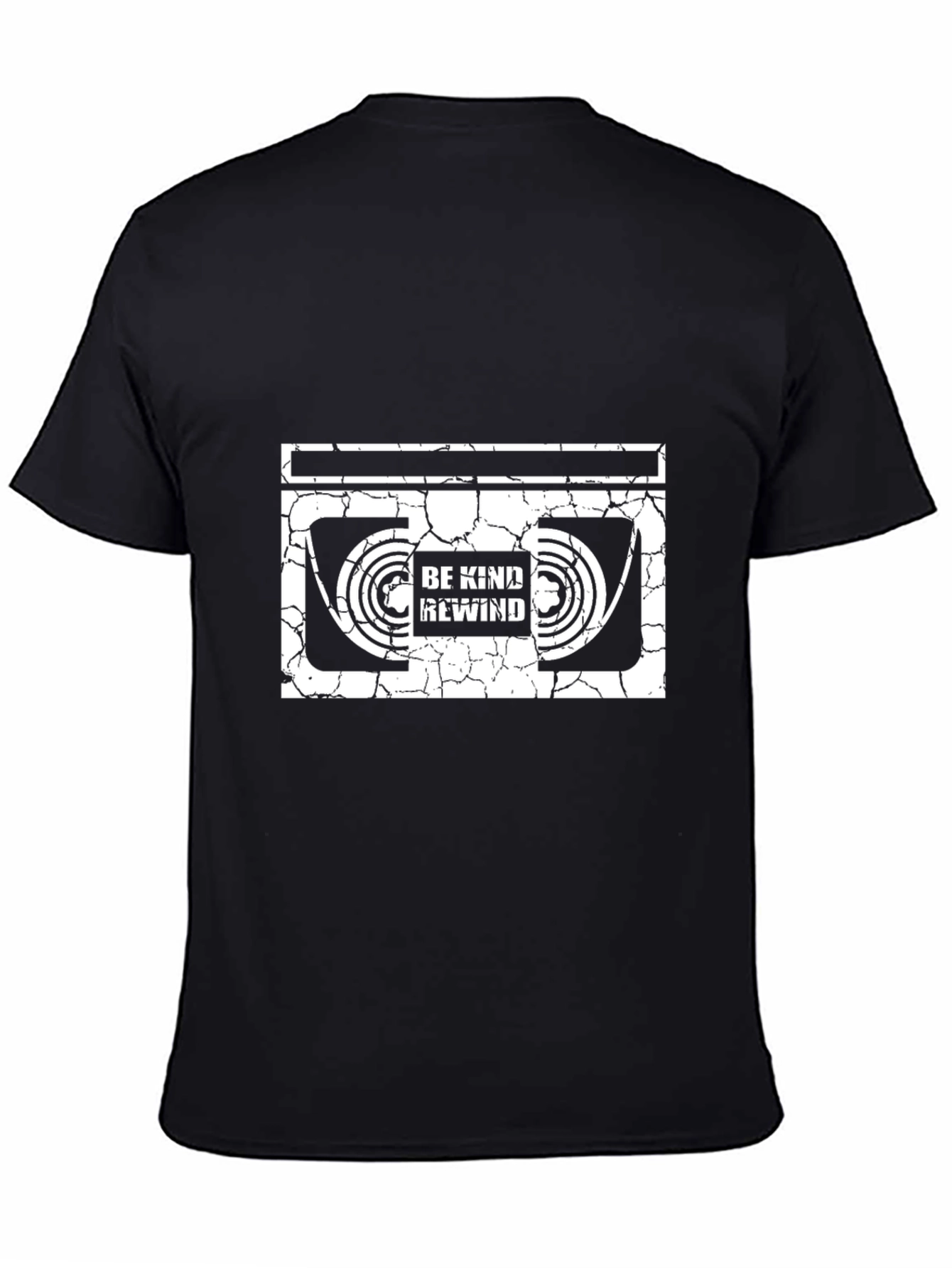 Retro Cassette T-Shirt: Be Kind Rewind