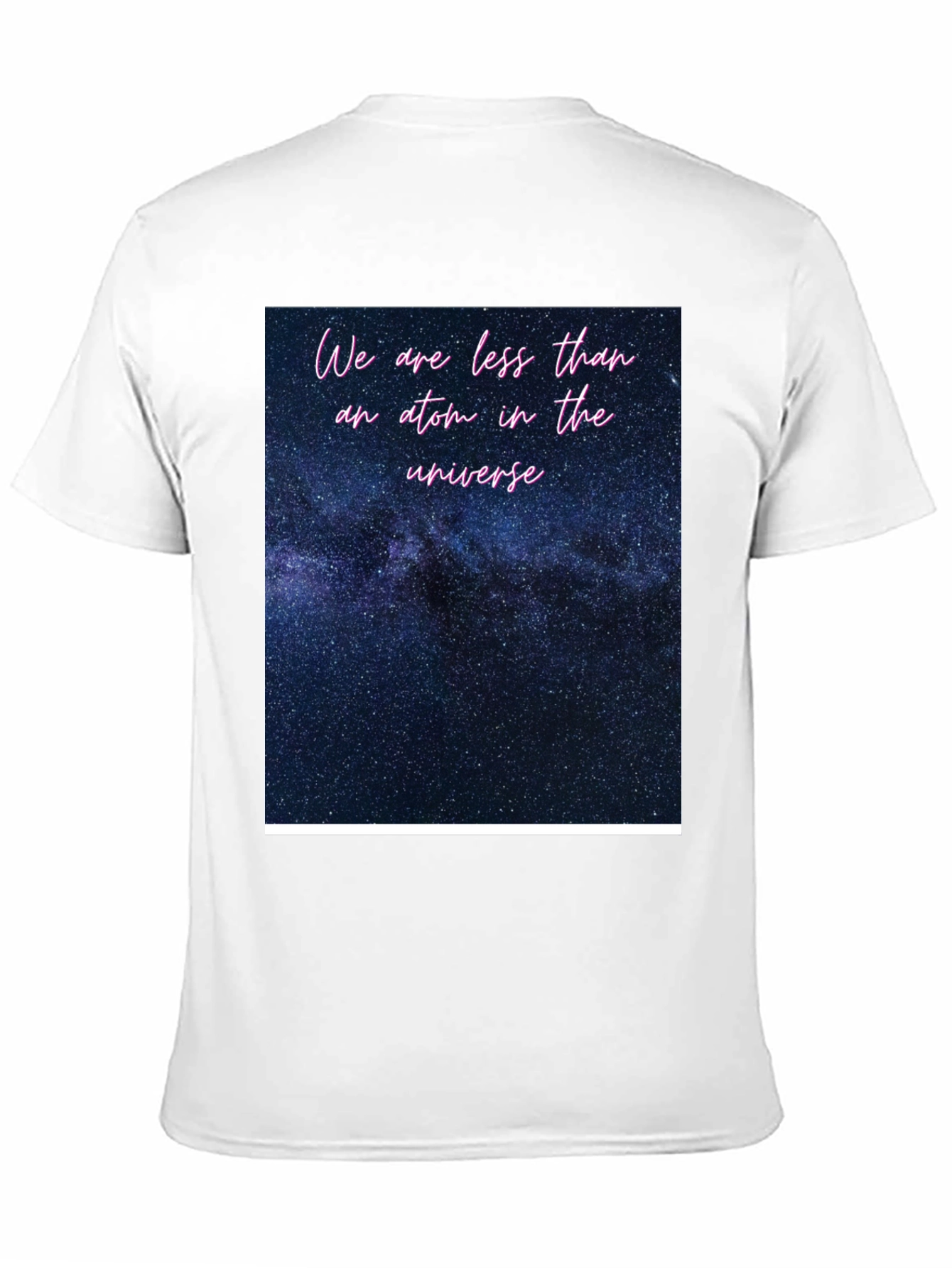 Cosmic Universe Graphic Tee - Soft Black T-Shirt