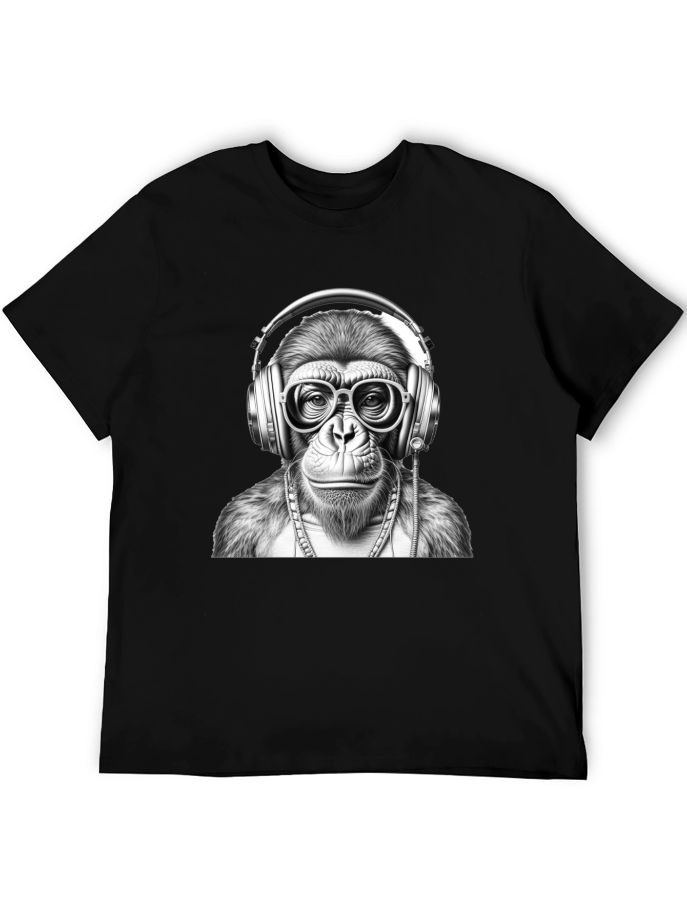 Cool Monkey DJ Graphic Tee