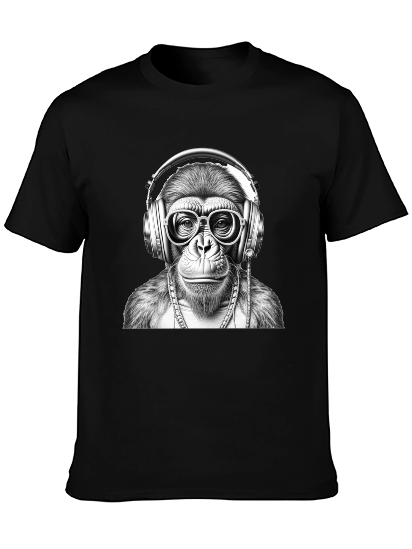 Cool Monkey DJ Graphic Tee