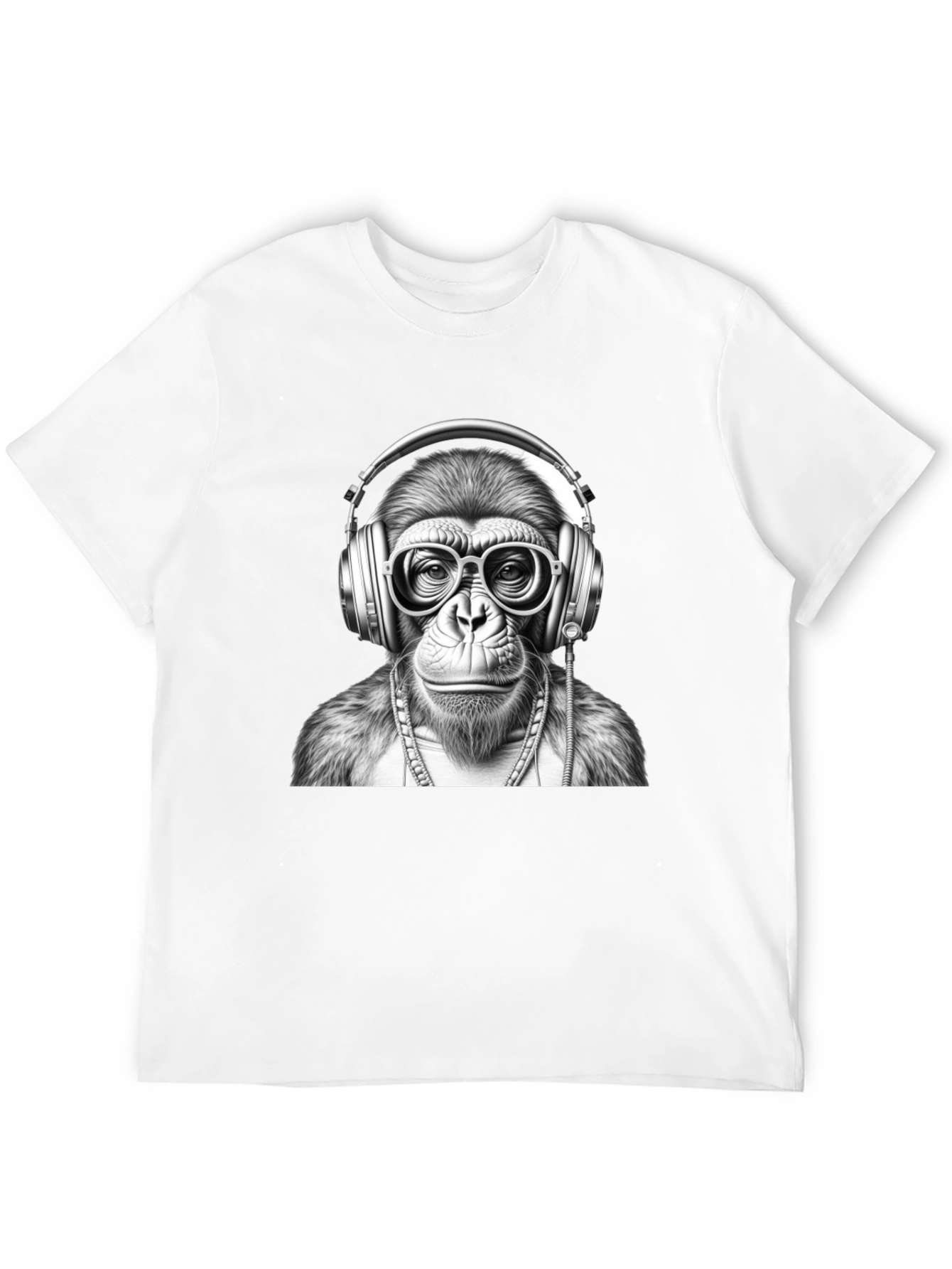 Cool Monkey DJ Graphic Tee
