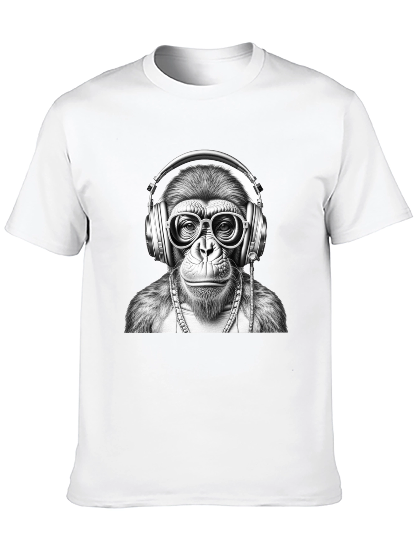 Cool Monkey DJ Graphic Tee