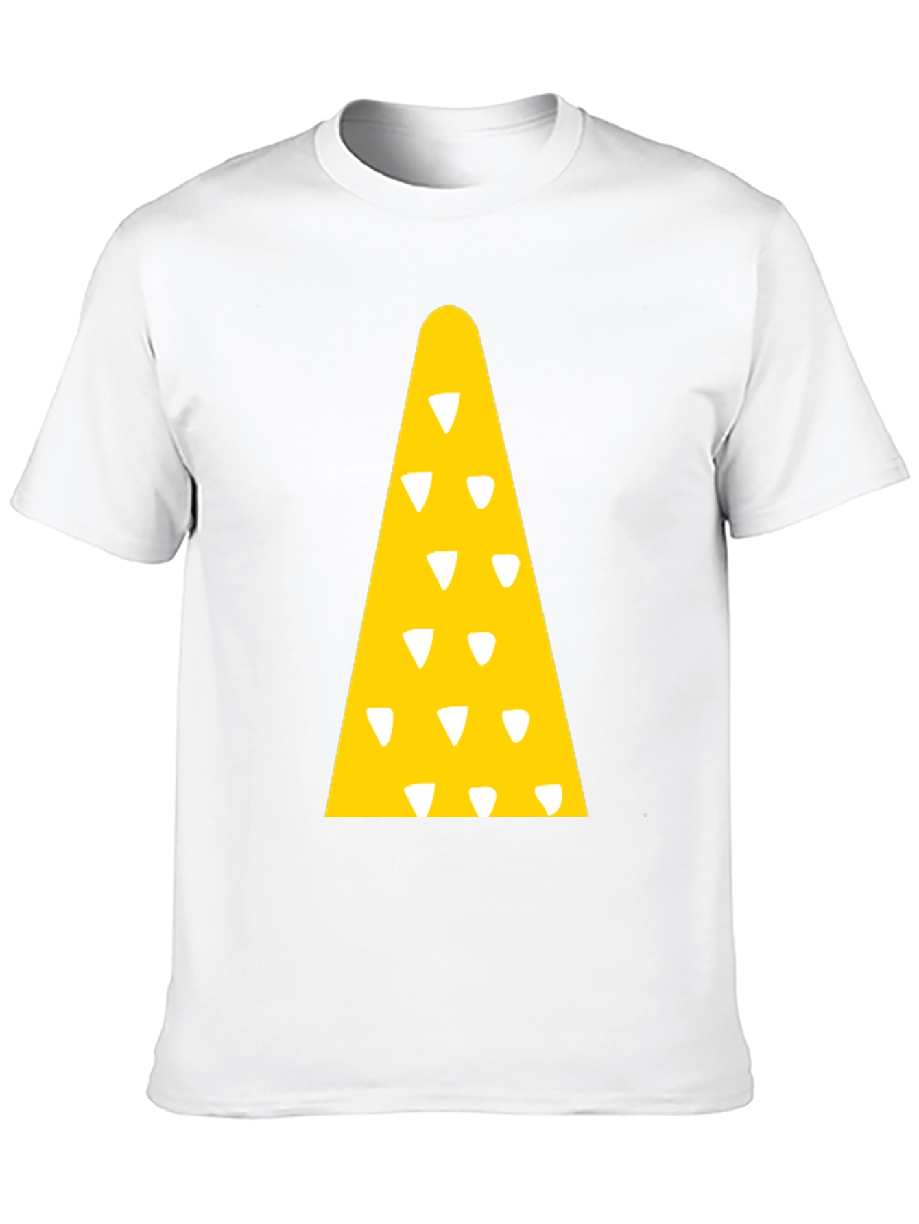 Novelty Triangle Pattern T-Shirt