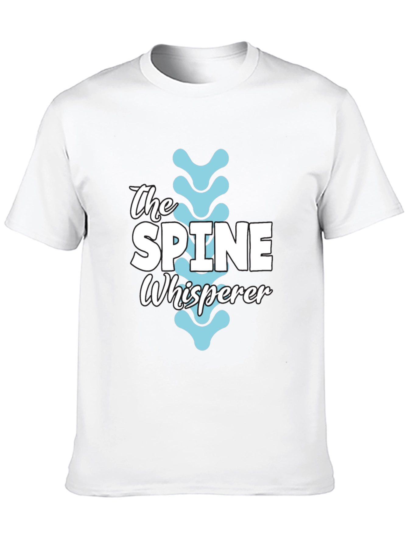 The Spine Whisperer Graphic T-Shirt - Black
