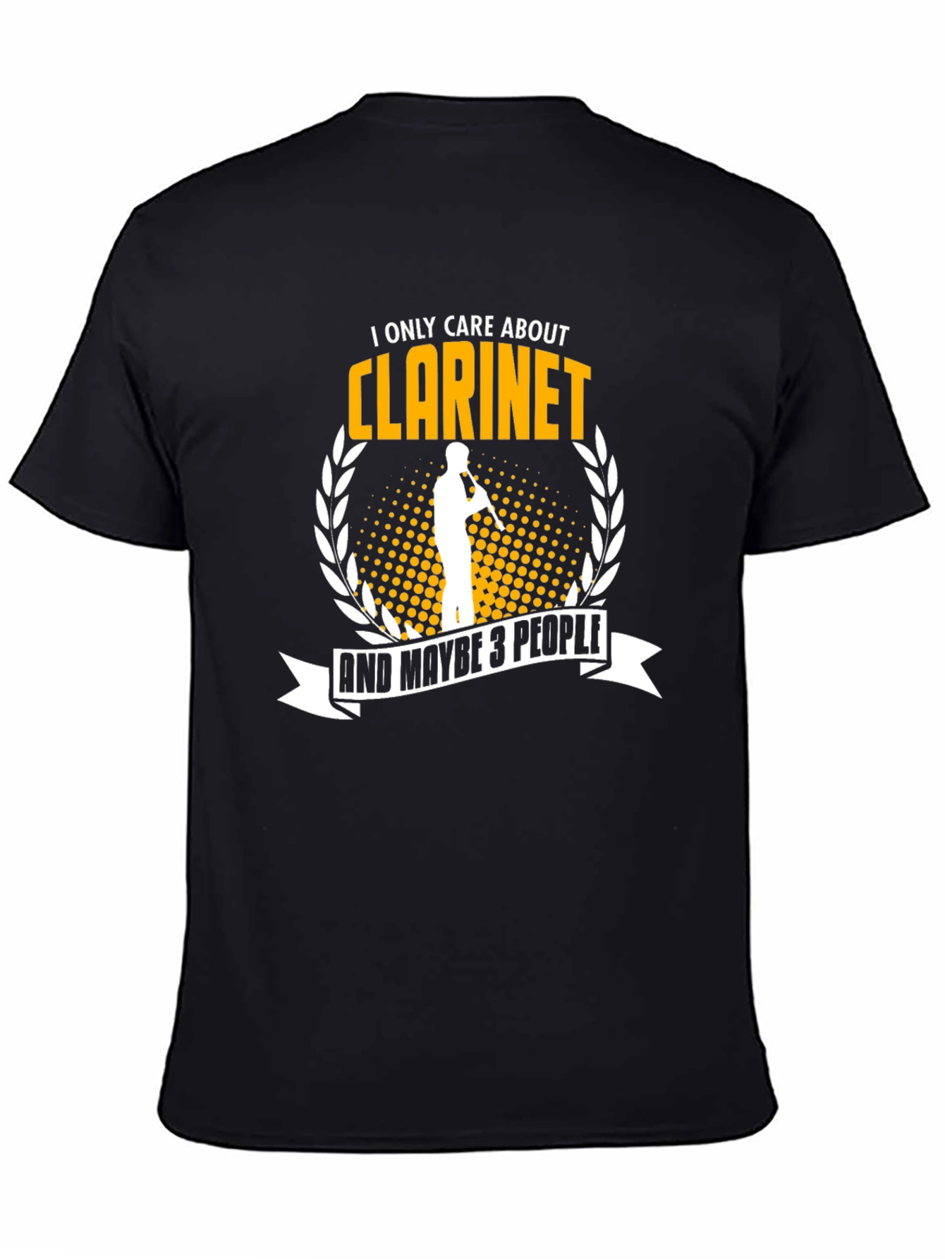 Clarinet Lover Graphic Tee - Music Fan T-Shirt