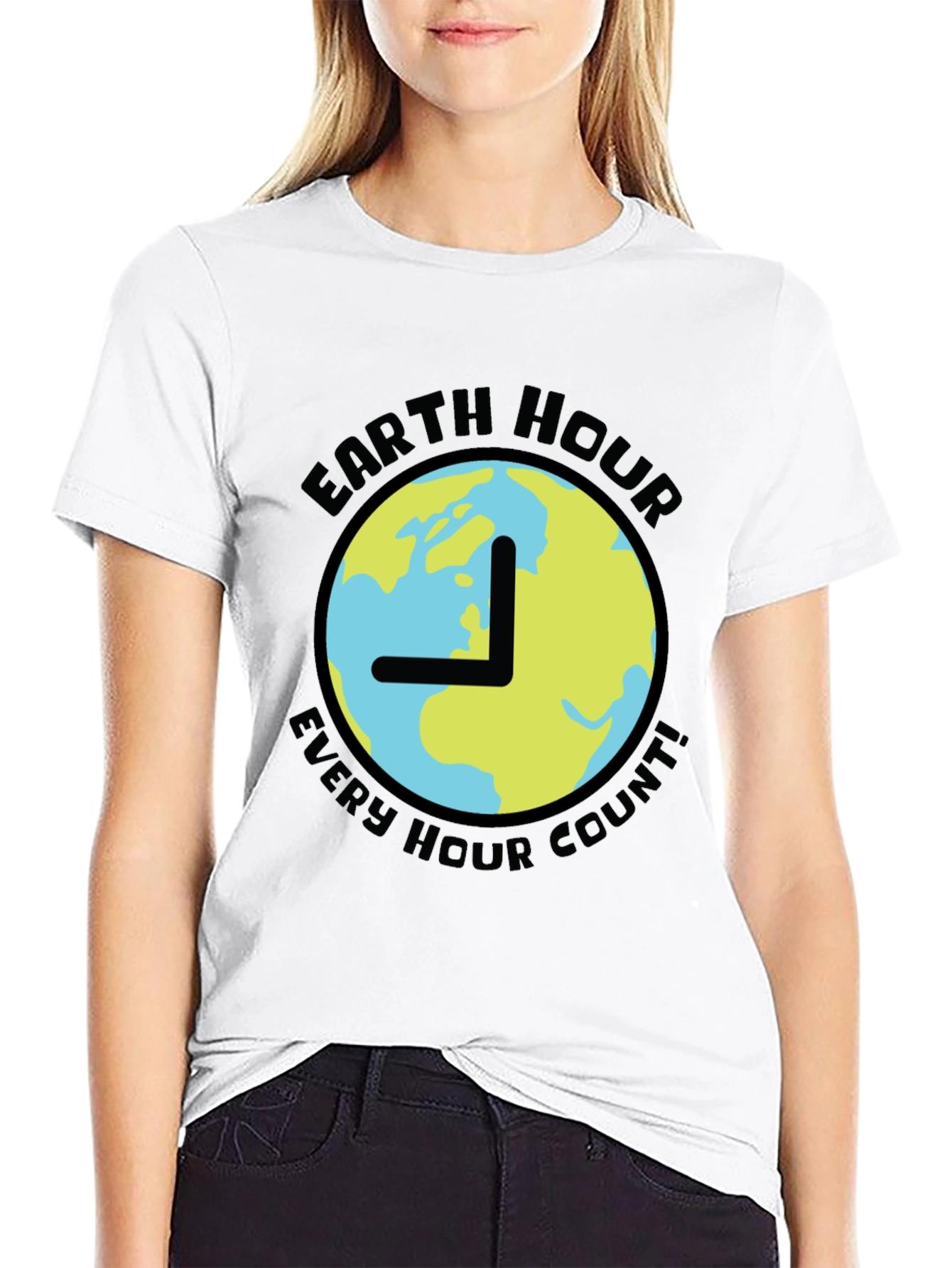 Earth Hour T-Shirt: Every Hour Counts!