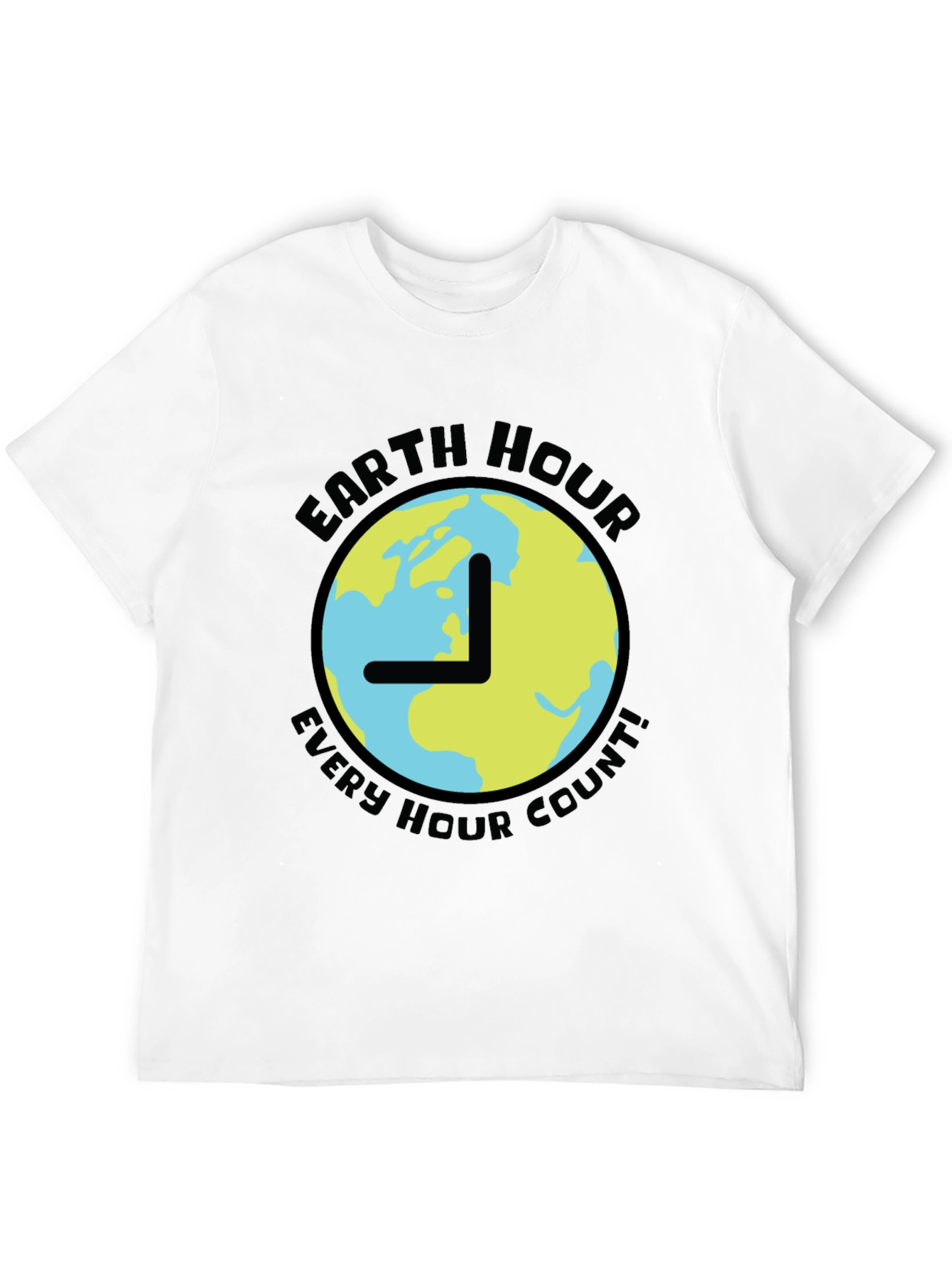 Earth Hour T-Shirt: Every Hour Counts!