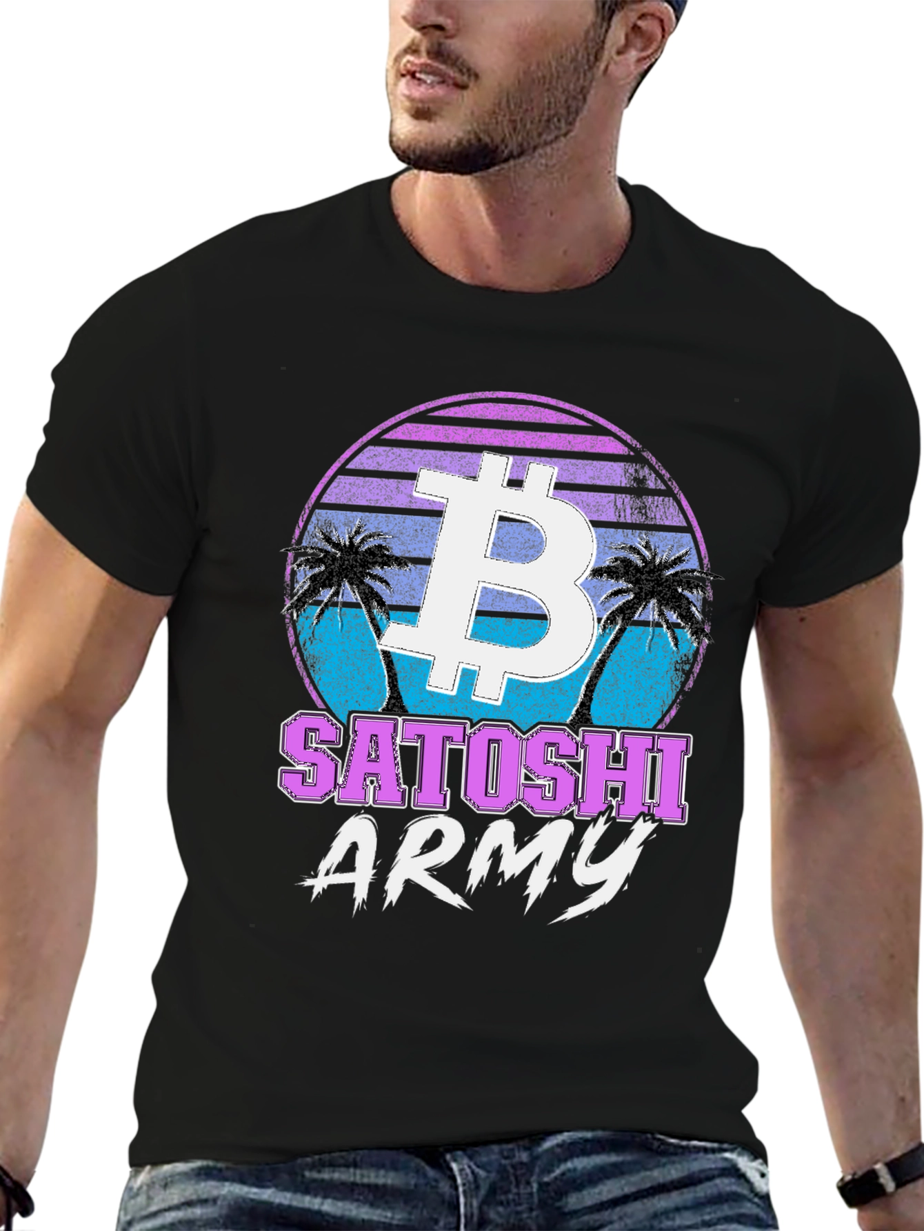 Bitcoin Satoshi Army T-Shirt - Crypto Tee