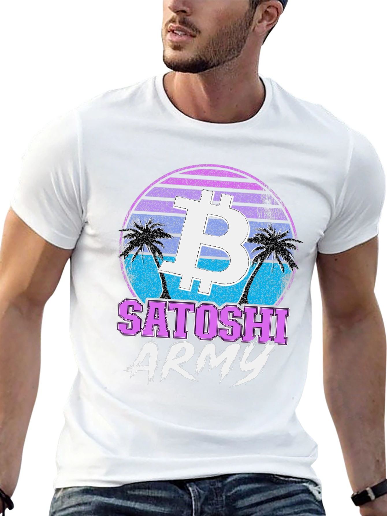 Bitcoin Satoshi Army T-Shirt - Crypto Tee
